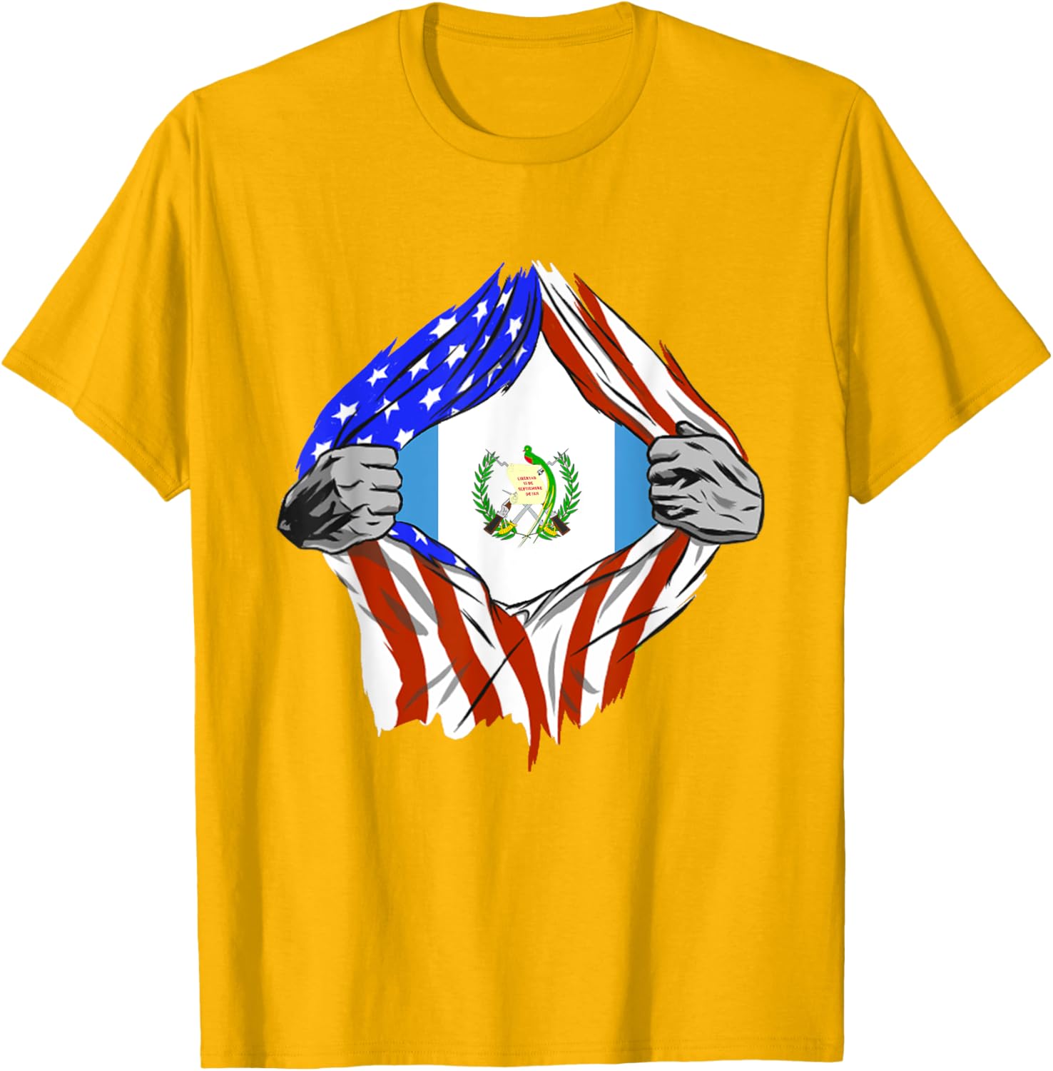 Guatemala Flag T-Shirt for Proud Patriots | Stylish American Apparel - 11