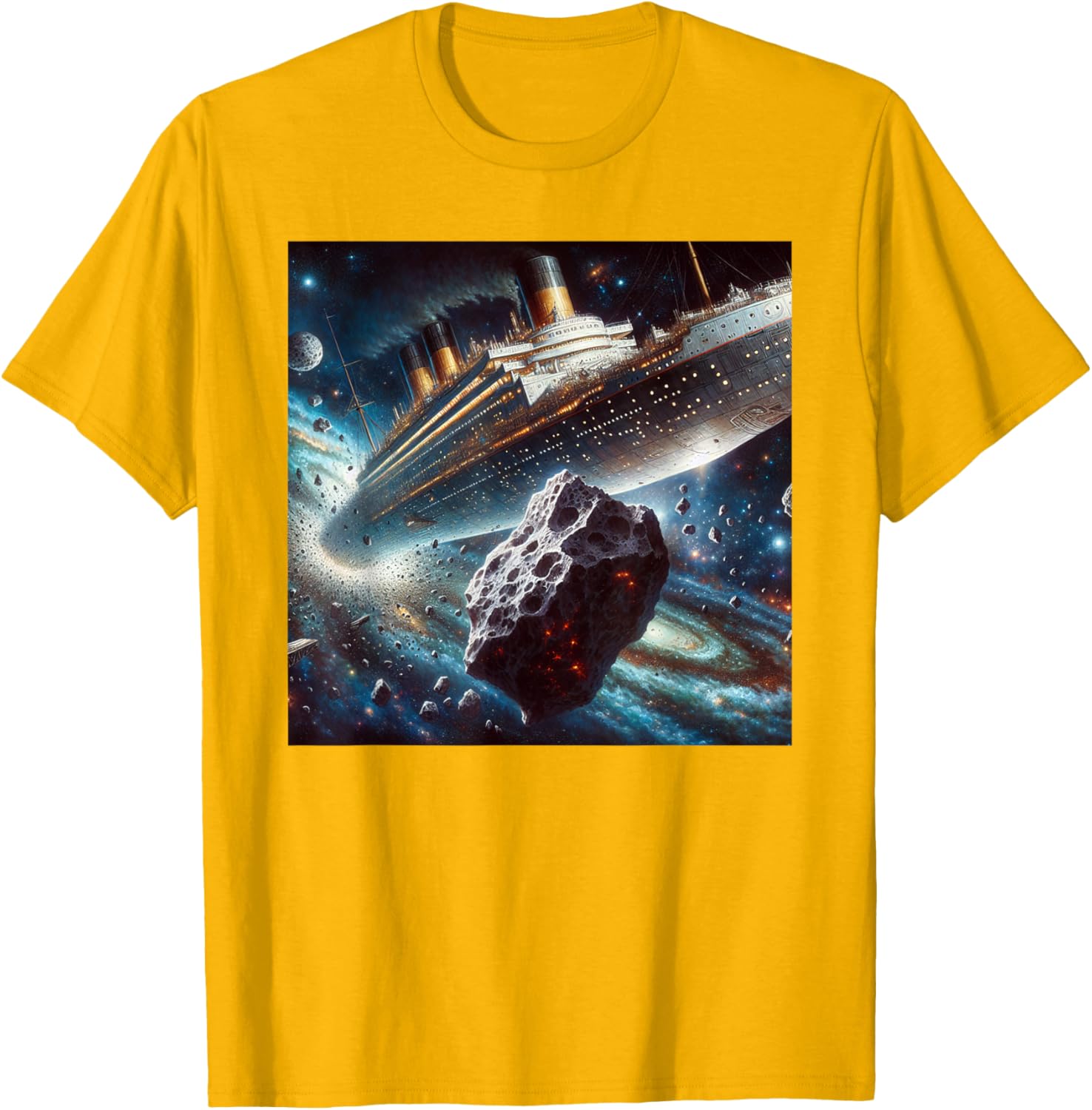 Starship Titanic T-Shirt for Fans - Stylish and Unique Design Apparel - 3