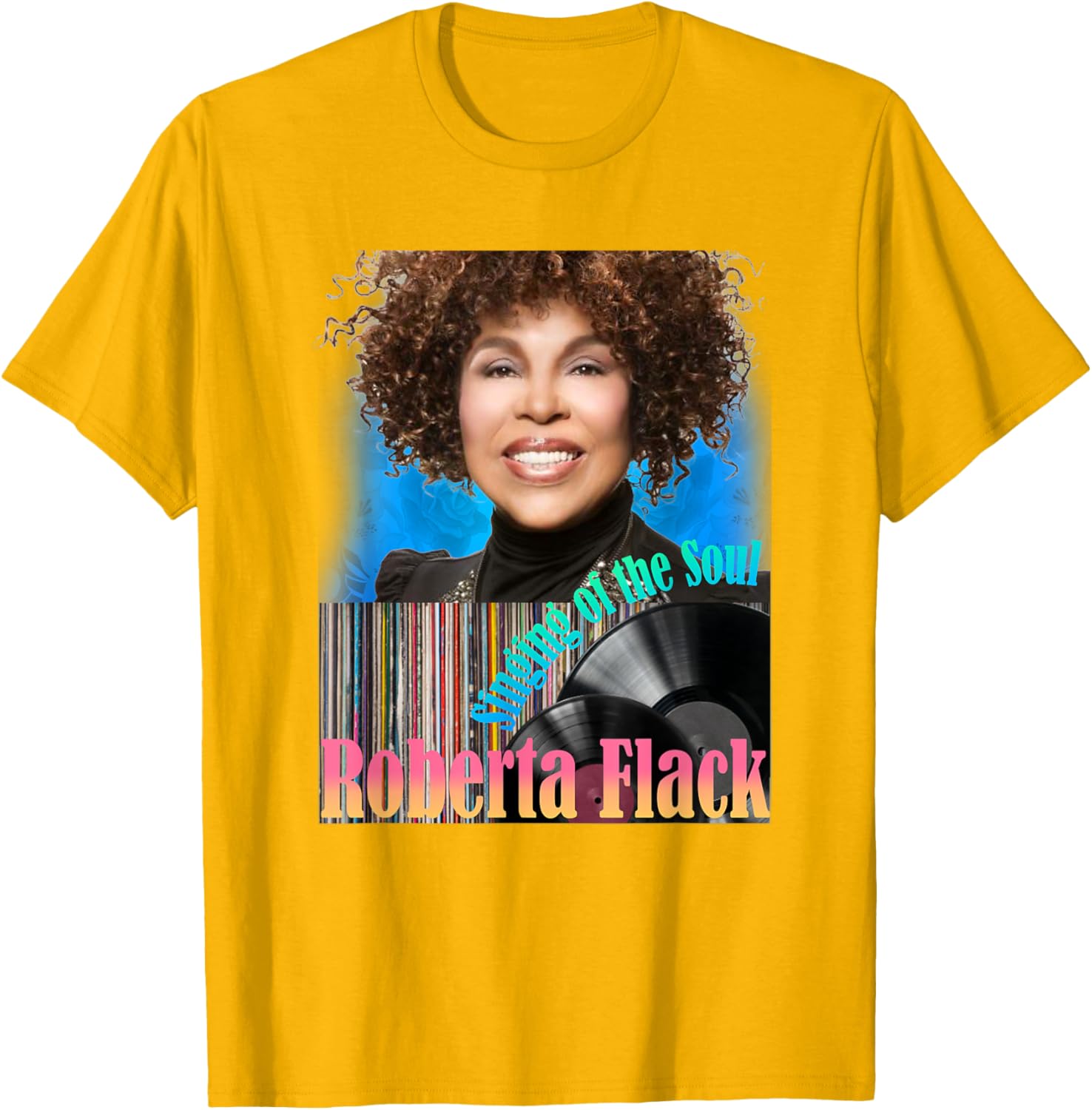 Roberta Flack 003 T-Shirt for Music Lovers - Stylish and Comfortable Wear - 5