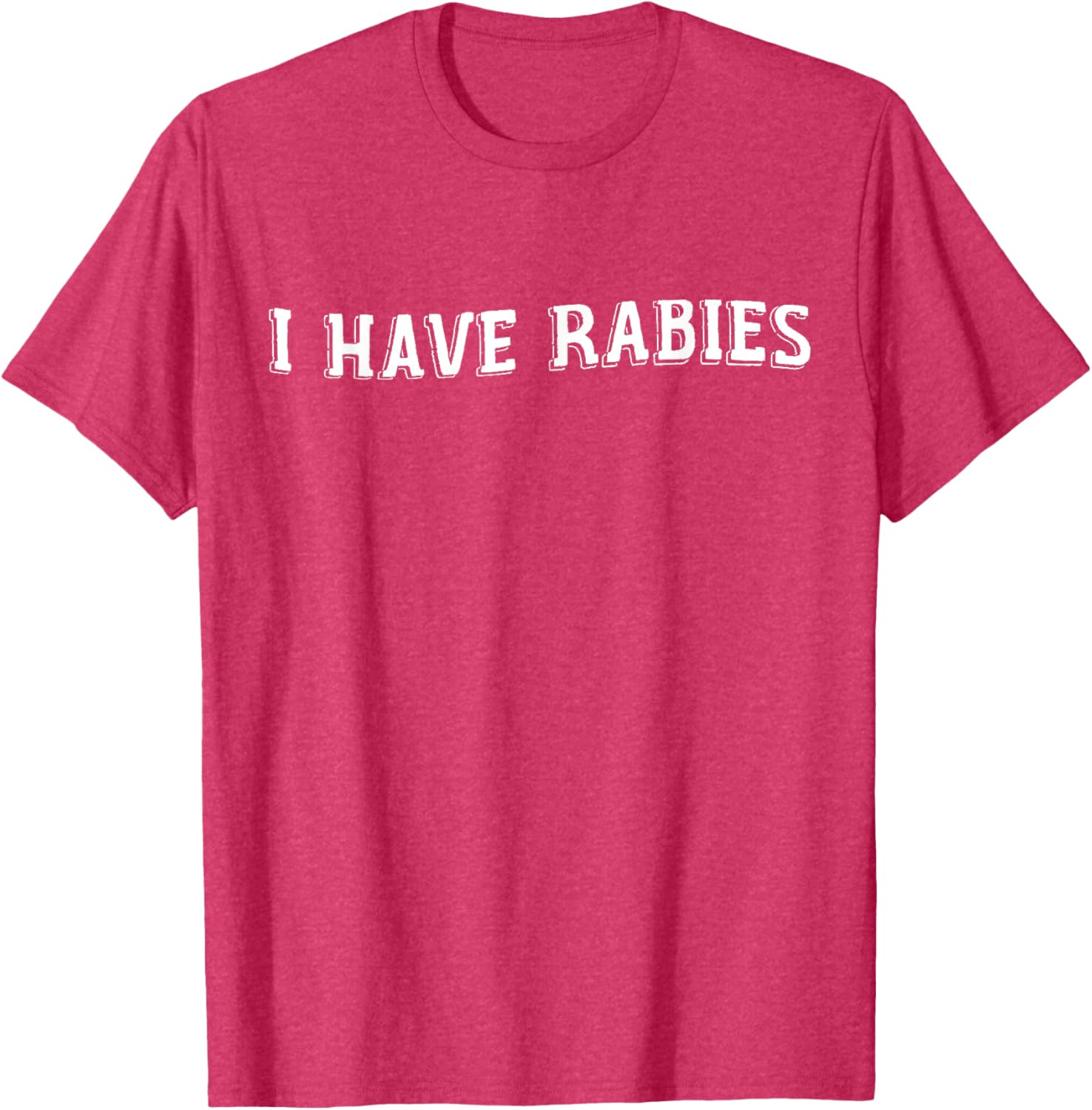 Funny Vintage I Have Rabies T-Shirt - Sarcastic Humor Apparel - 2