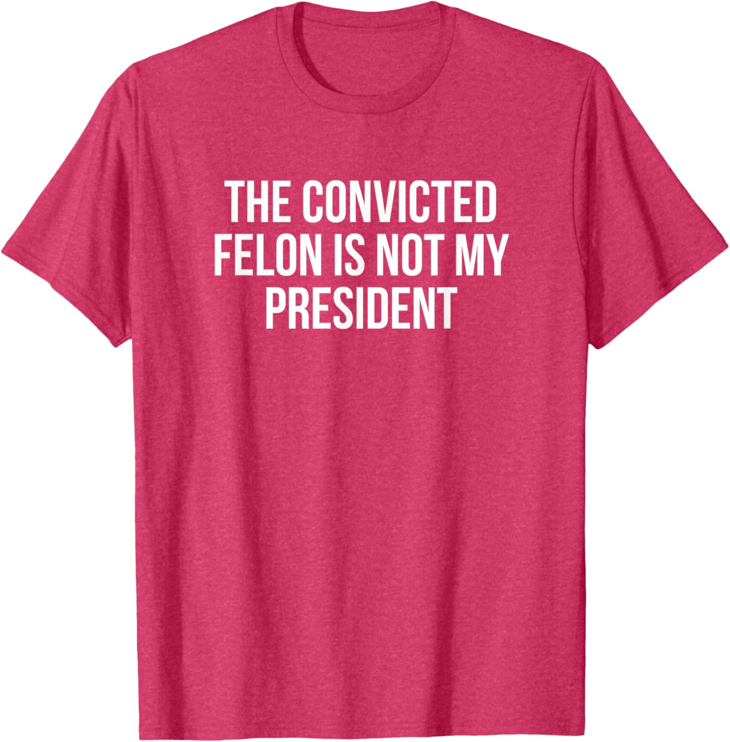 Funny Convicted Felon T-Shirt Statement Shirt for Protest Enthusiasts - 19