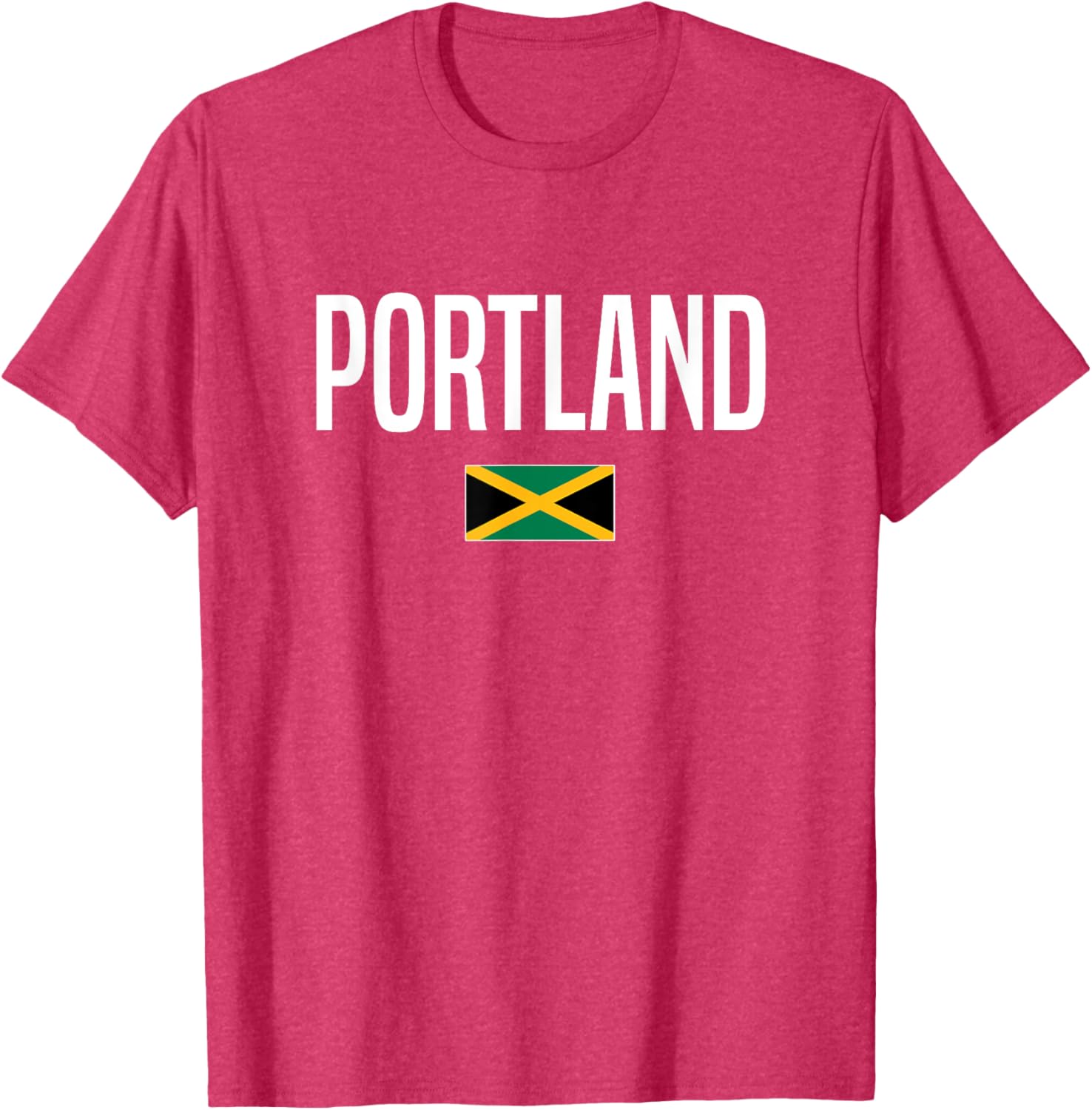 Portland Jamaica T-Shirt for Men and Women - Stylish Island Vacation Wear - 16