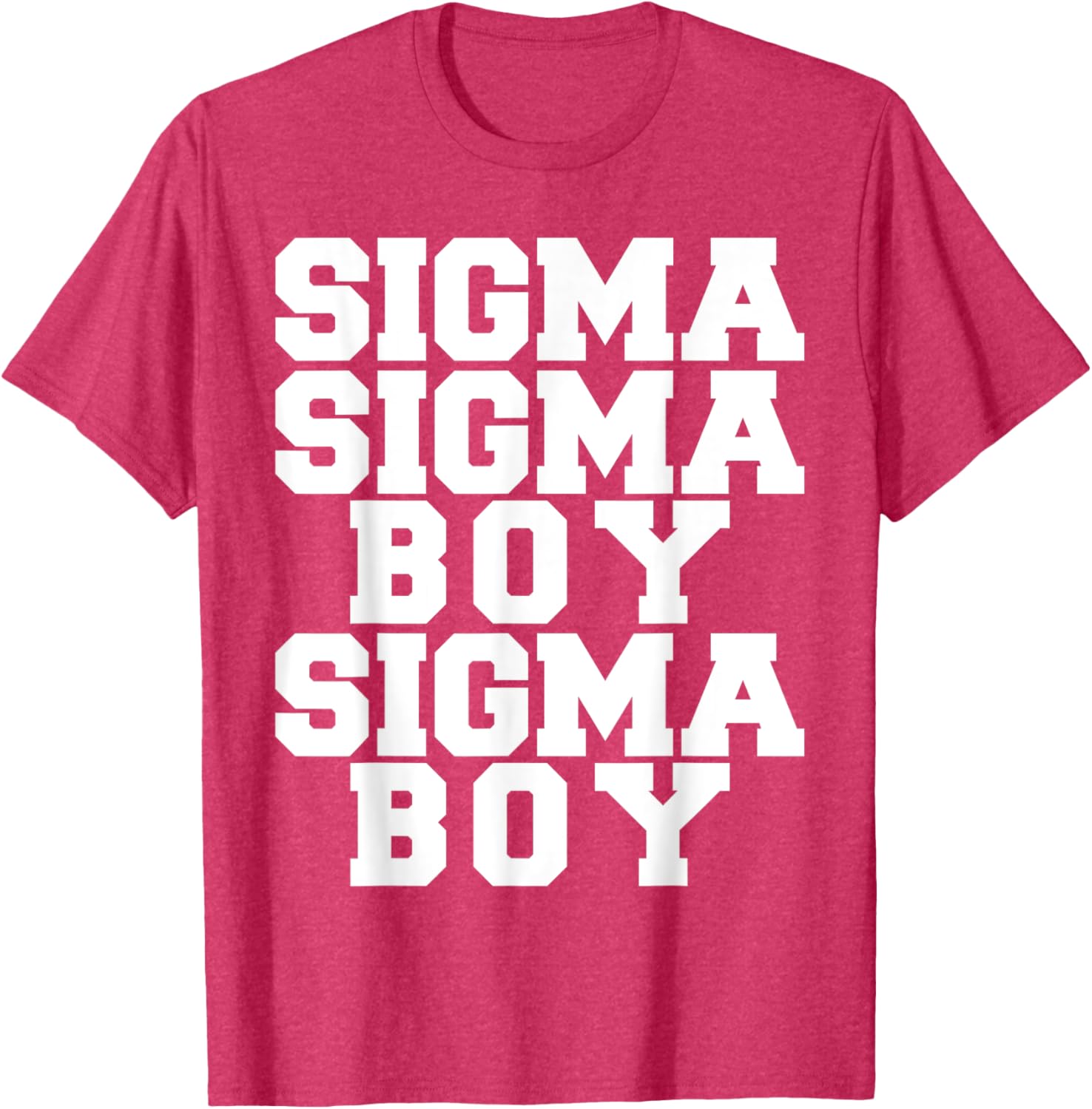 Sigma Boy Motivational T-Shirt for Strong Sigma Males - Trendy Design - 8