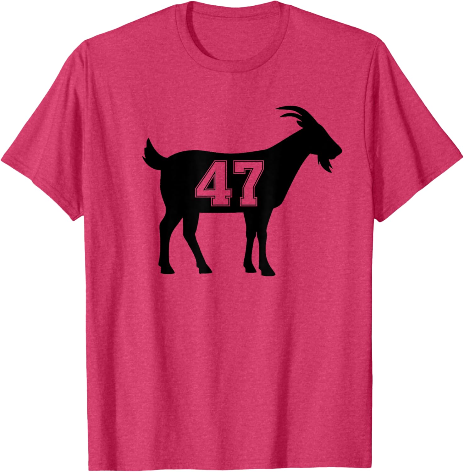 Funny Goat 47 Trump T-Shirt for Fans of President Trump and Humor - 7