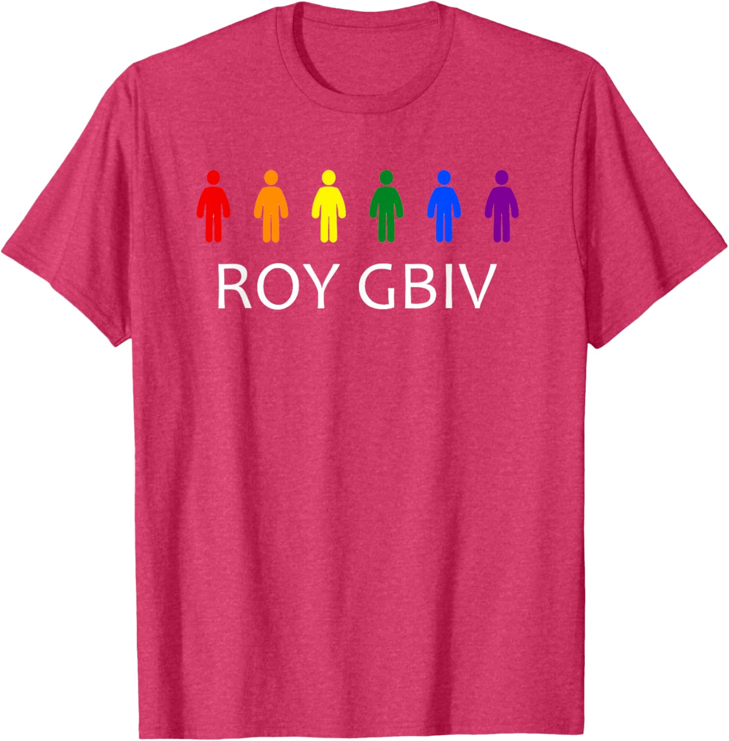 Roy Gbiv Color Spectrum T-Shirt for Vibrant Fashion Lovers - 22