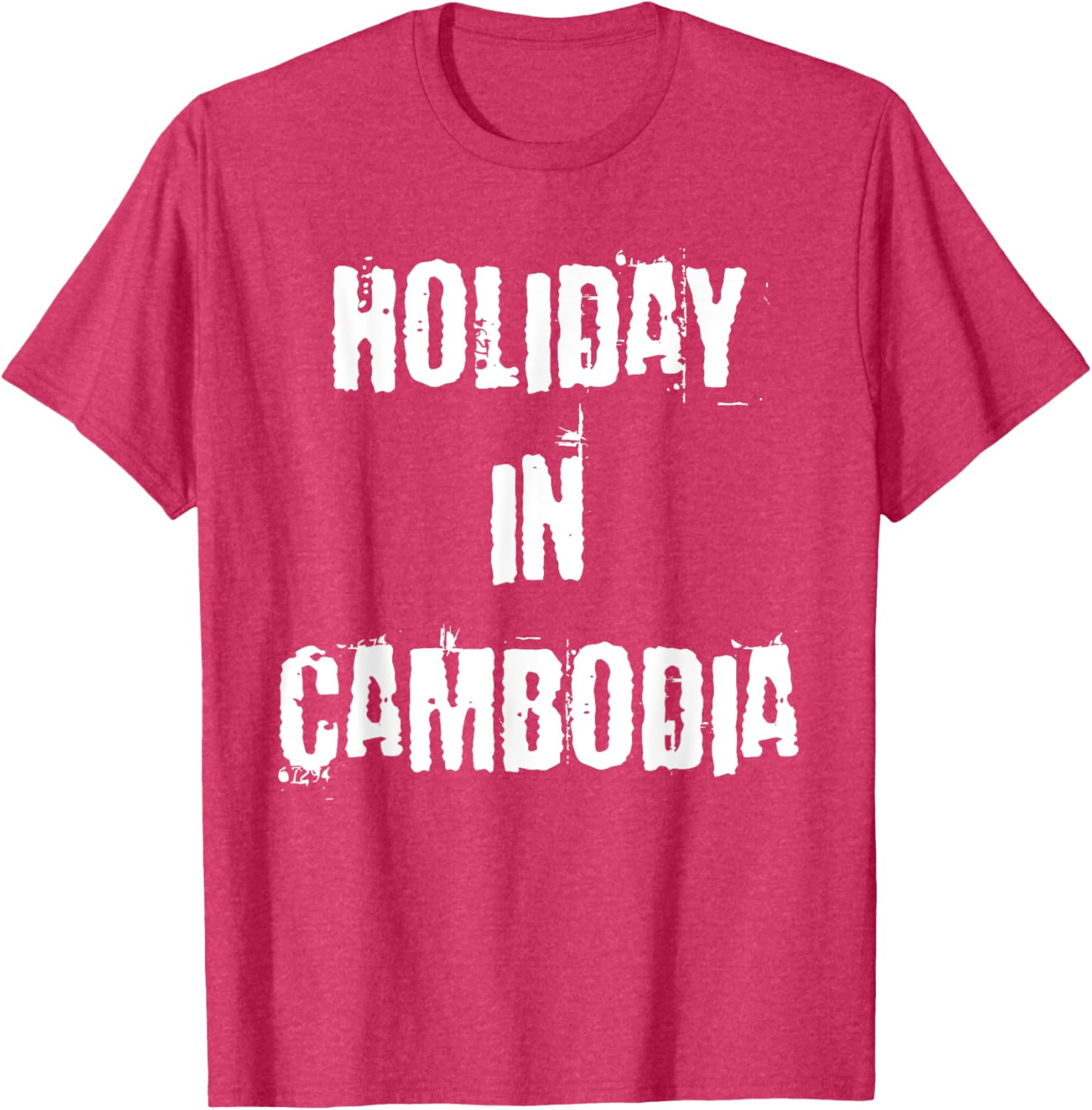 Holiday in Cambodia T-Shirt for Travelers Fashionable Casual Wear - 4