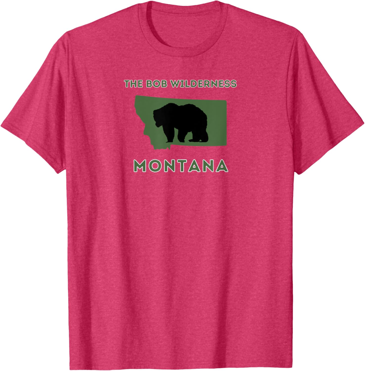 Bob Wilderness Montana T-Shirt for Nature Lovers - Stylish Outdoor Wear - 3