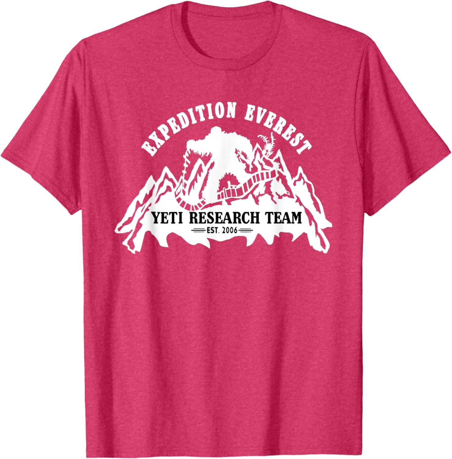 Mountain Lovers Expedition Everest Animal Theme Park Trip T-Shirt - 18