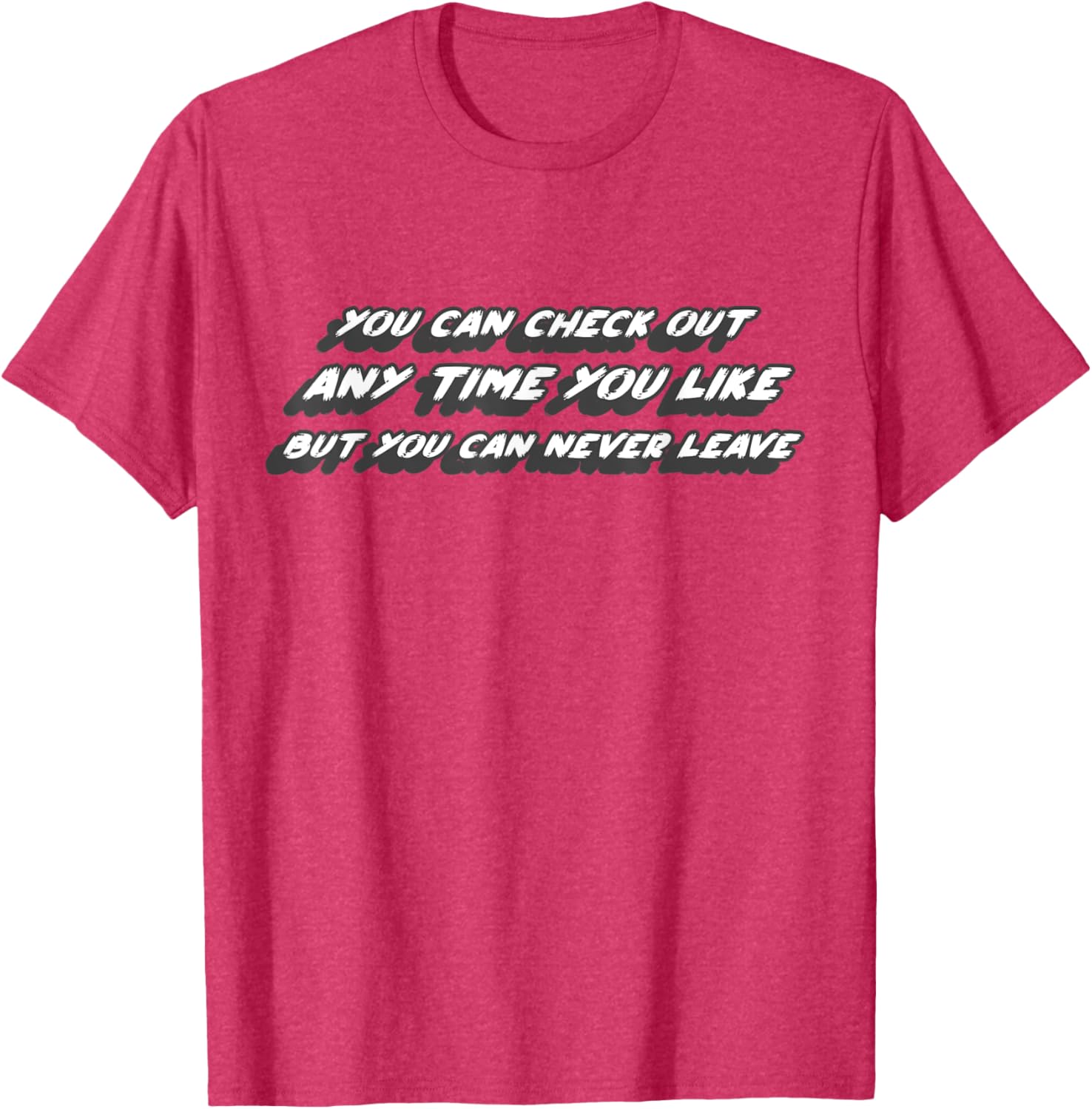 Cool You're Free to Check Out Anytime T-Shirt for Music Lovers - 17