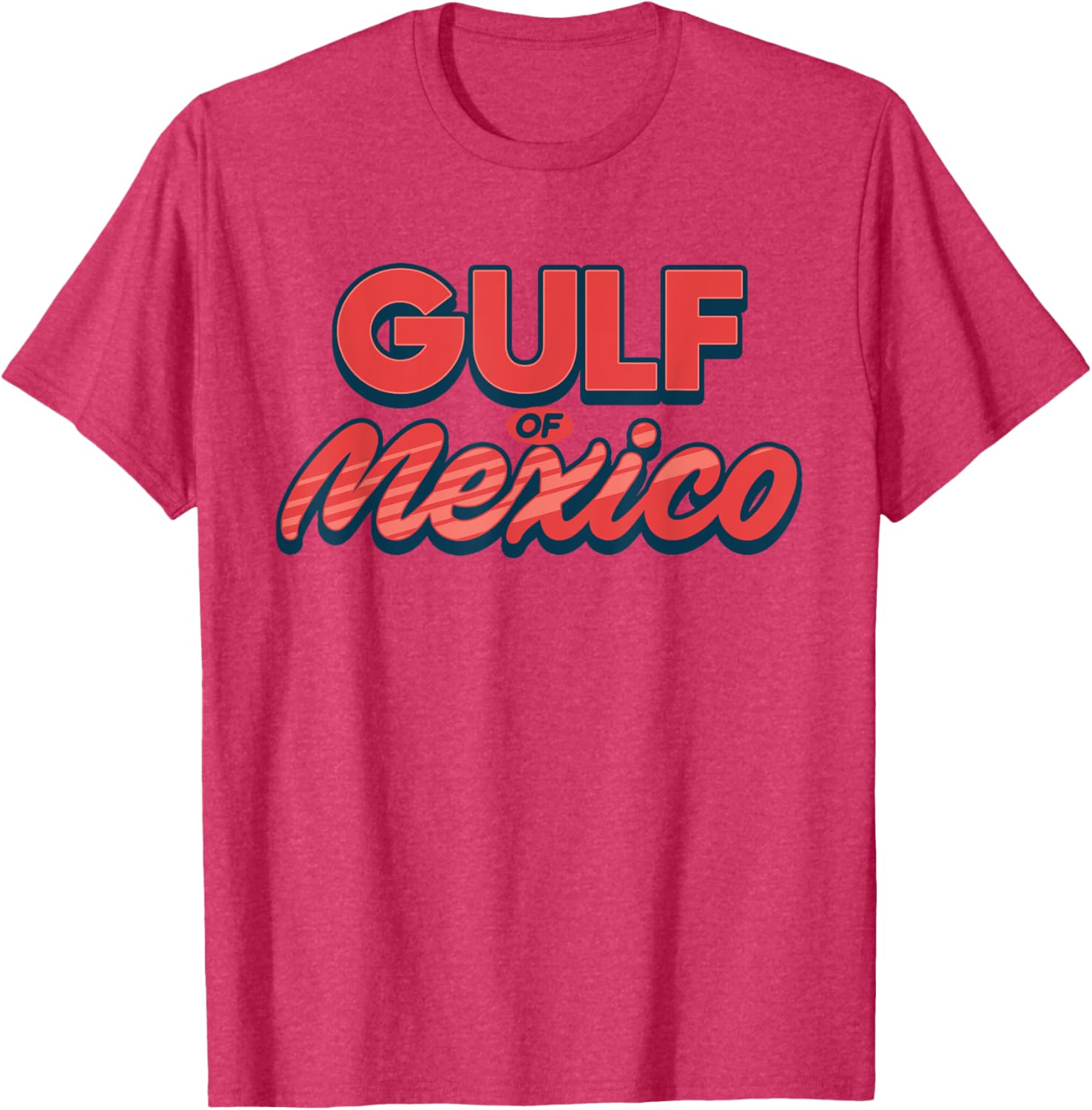 Gulf of Mexico Vintage Beach Vibes T-Shirt for Summer Fun - 6