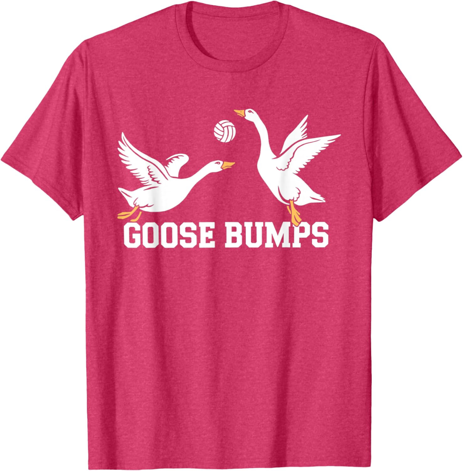 Goose Bumps Volleyball Spike T-Shirt for Sports Lovers and Athletes - 9