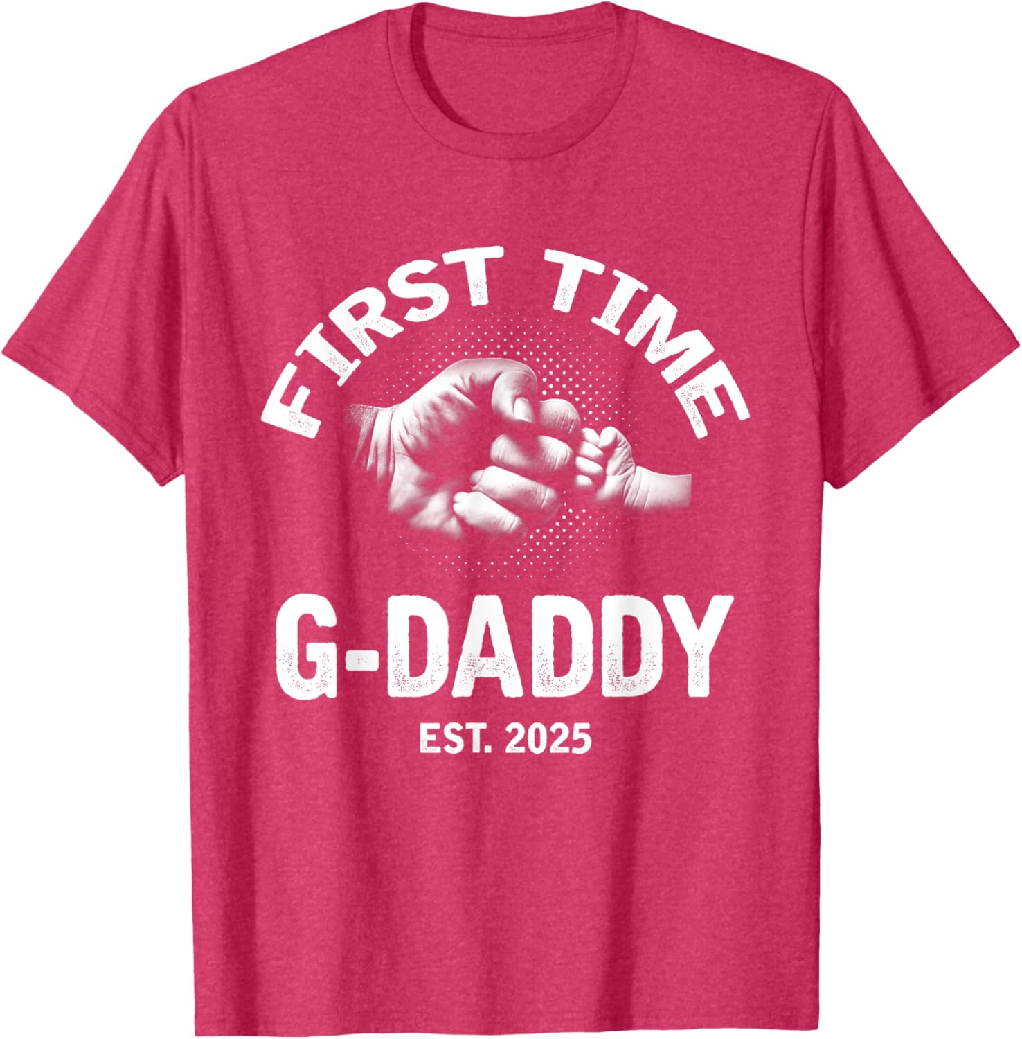 First Time G-Daddy 2025 Father's Day Vintage T-Shirt for Proud Dads - 20