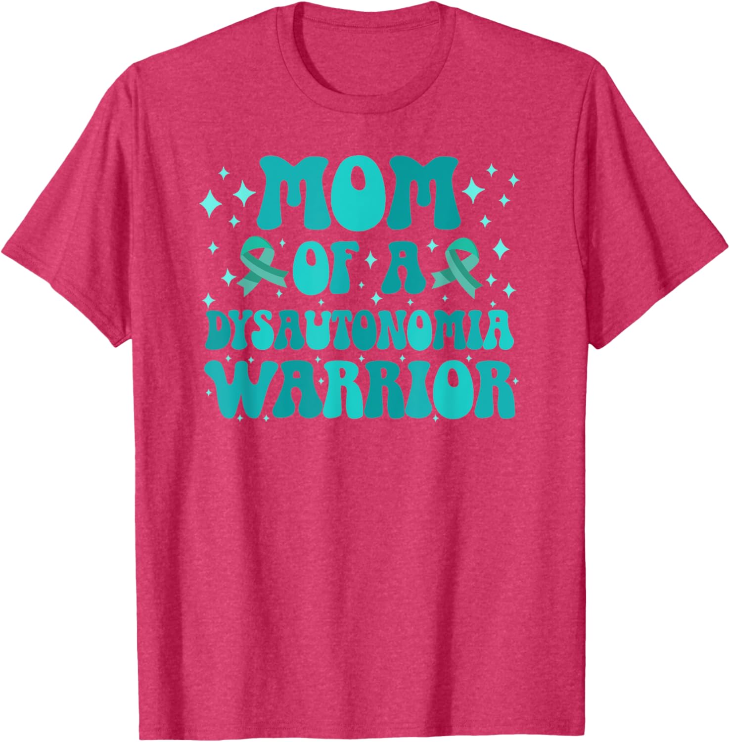 Groovy Dysautonomia Mom T-Shirt for Proud Mothers of Warriors - 5