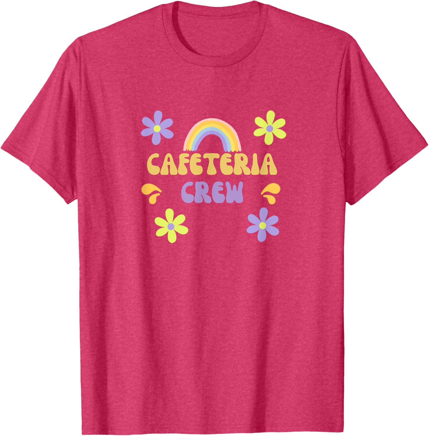 Cafeteria Crew Lunch Lady T-Shirt for School Staff - Fun & Comfy Apparel - 24