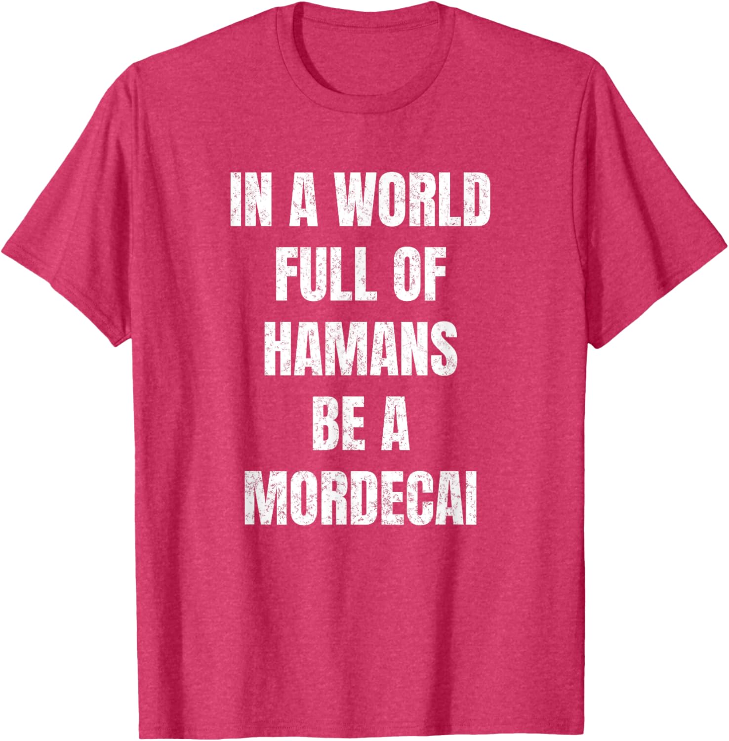 Funny Purim Haman Mordecai Costume T-Shirt for Jewish Celebration Fun - 11