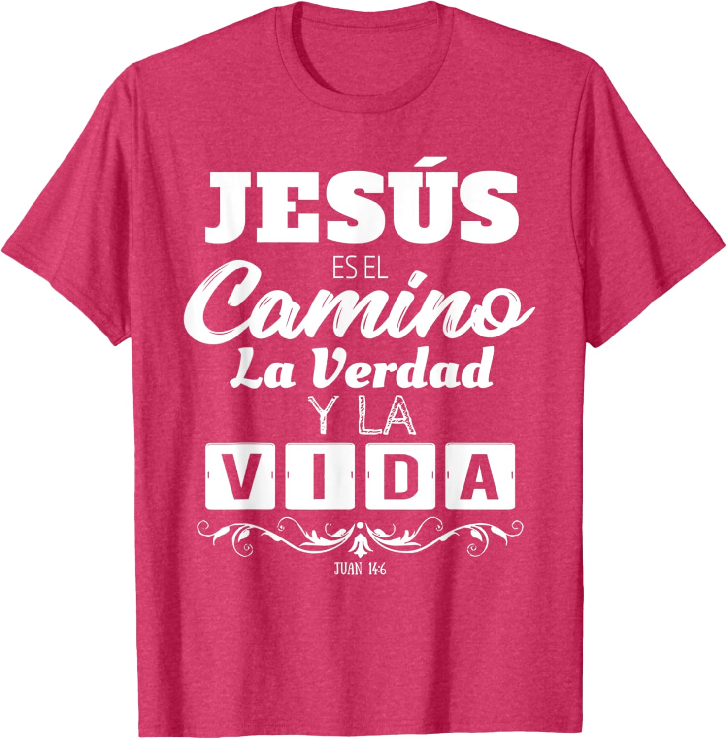 Jesus Is The Way Truth Life Christian Quotes T-Shirt for Believers - 6