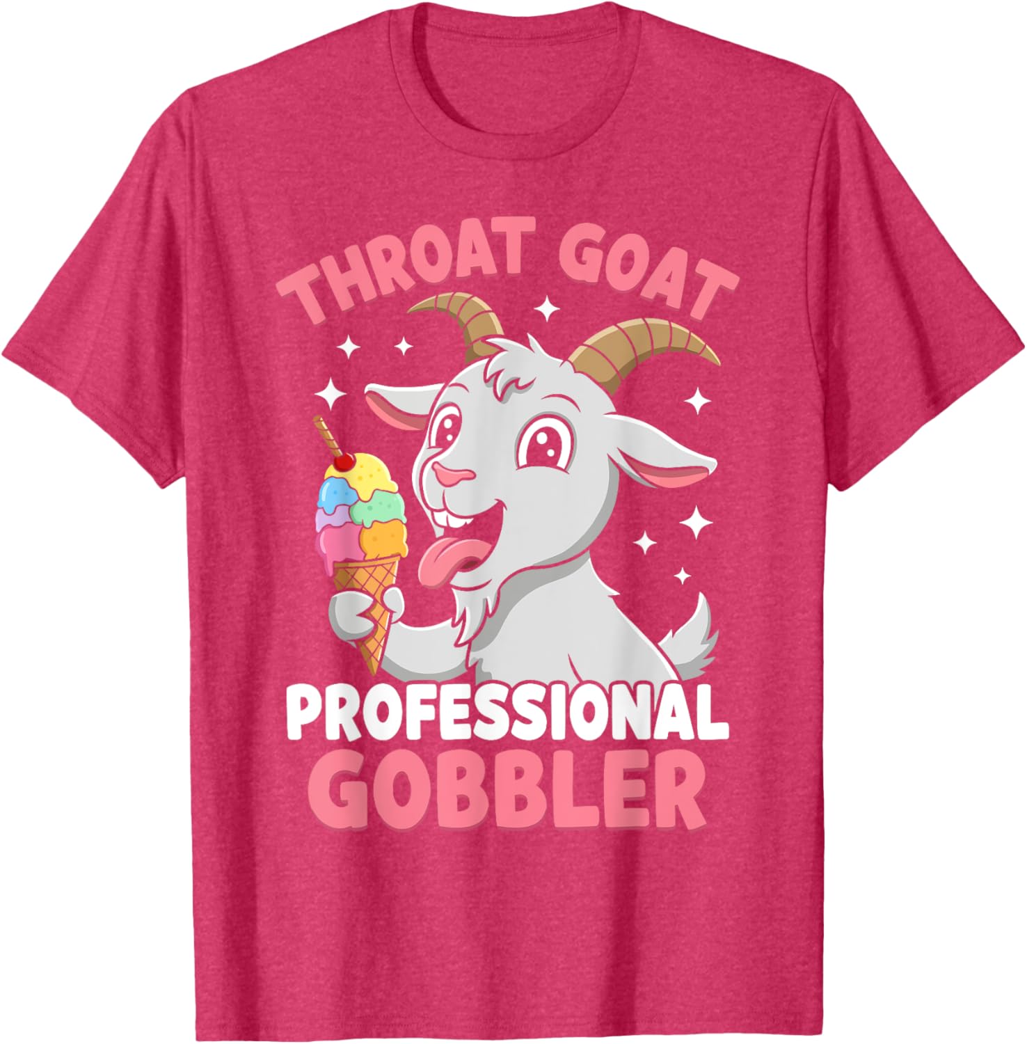 Funny Throat Goat Gobbler Humor T-Shirt for Quirky Style Enthusiasts - 3