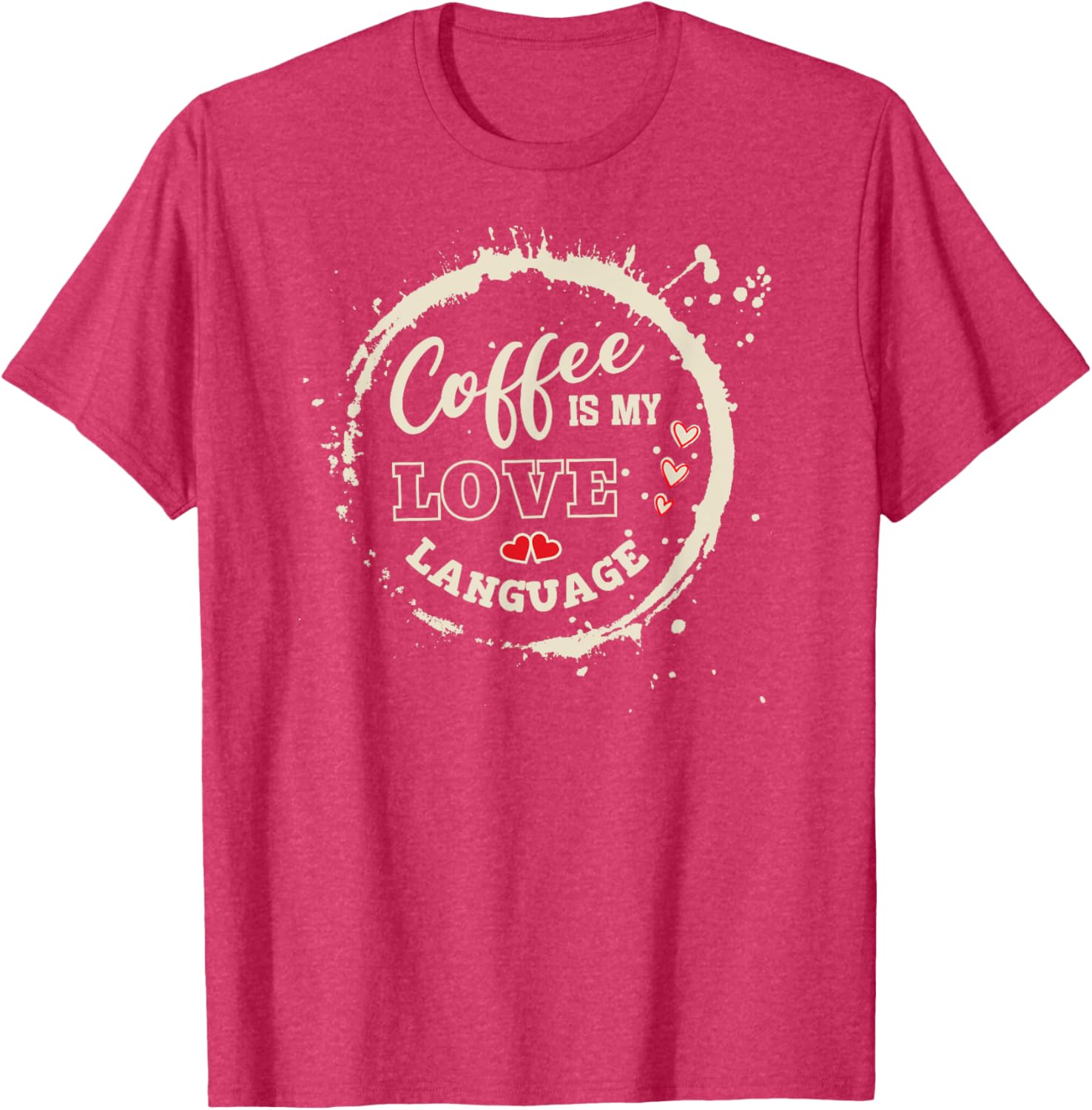 Iced Coffee is My Love Language Valentine’s Day T-Shirt for Coffee Lovers - 1