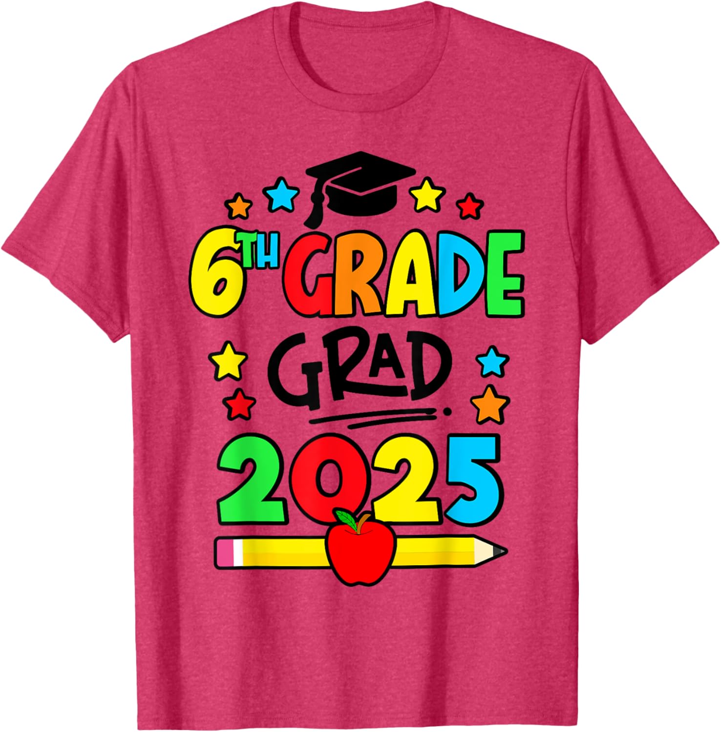Sixth Grade Graduation T-Shirt 2025 Perfect for Elementary School Celebrations - 10