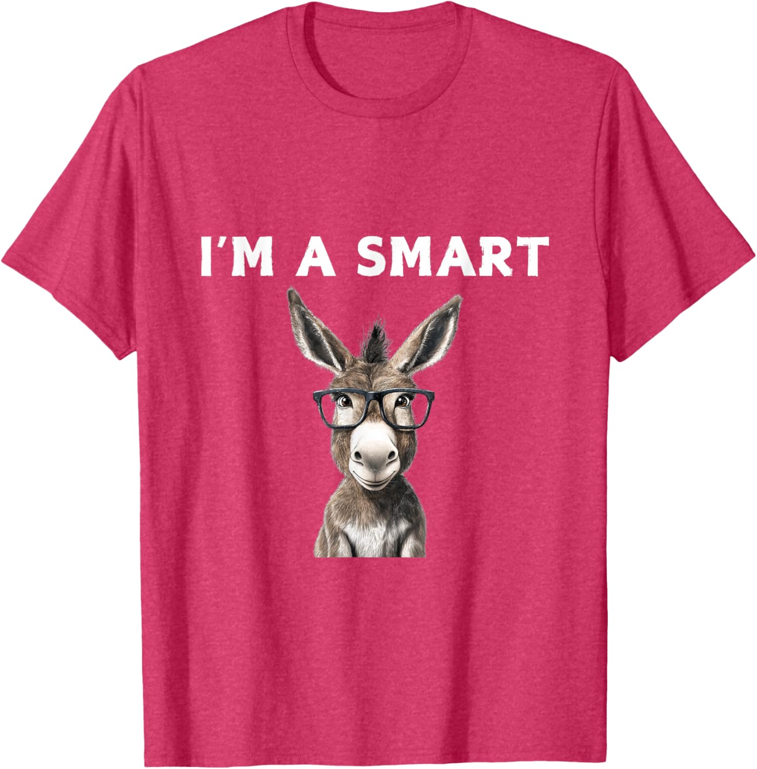 Smart Donkey T-Shirt for Fun Lovers - Unique and Stylish Graphic Tee - 14