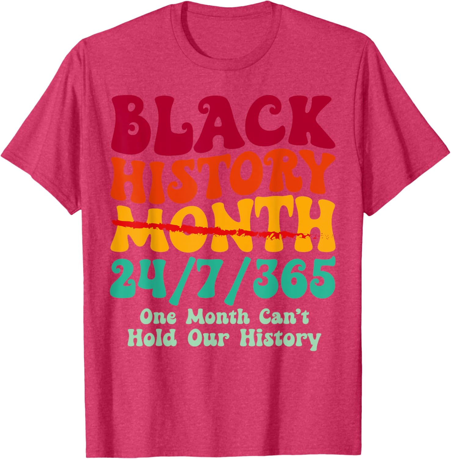 Groovy Black History Month Melanin Afro T-Shirt for Men and Women - 19