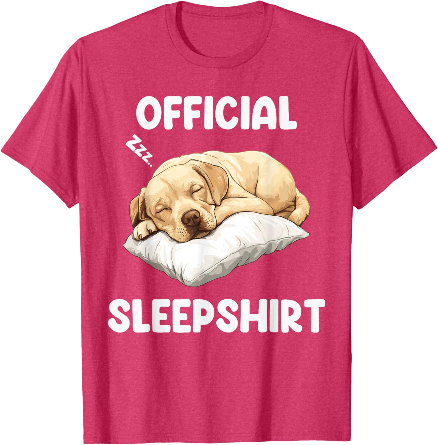 Funny Labrador Sleepshirt for Dog Lovers Comfortable Sleepwear T-Shirt - 3