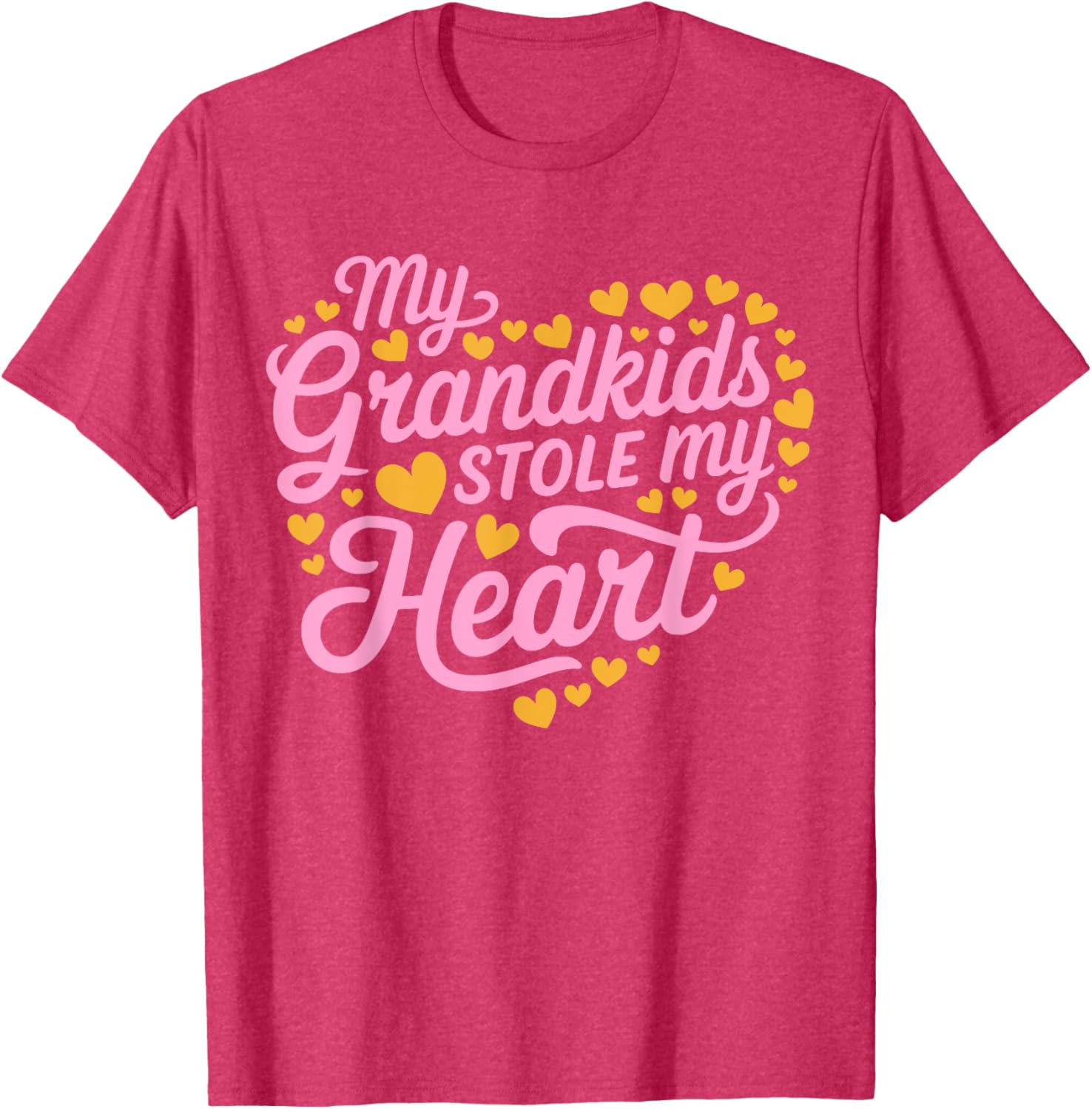 My Grandkids Stole My Heart T-Shirt for Grandma and Nana Lovers - 3
