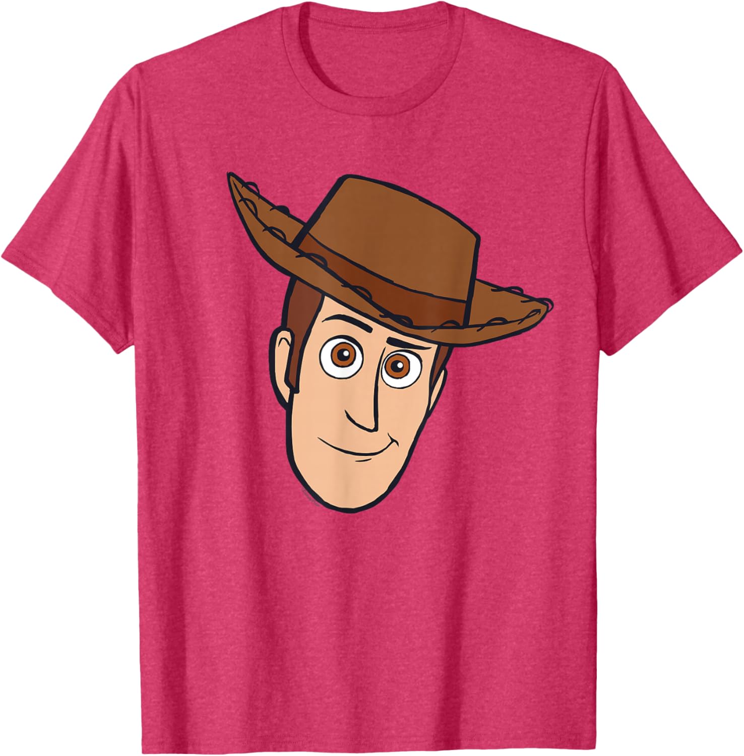 Disney Pixar Toy Story Sheriff Woody Big Face T-Shirt for Kids and Adults - 2