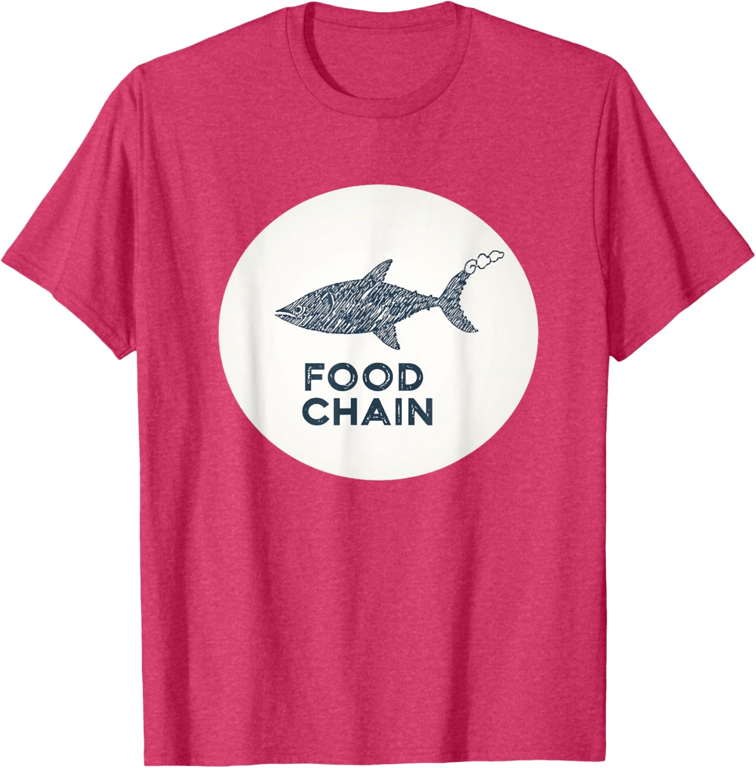 Fun Food Chain T-Shirt with Colorful Fish Costume for Kids - 7