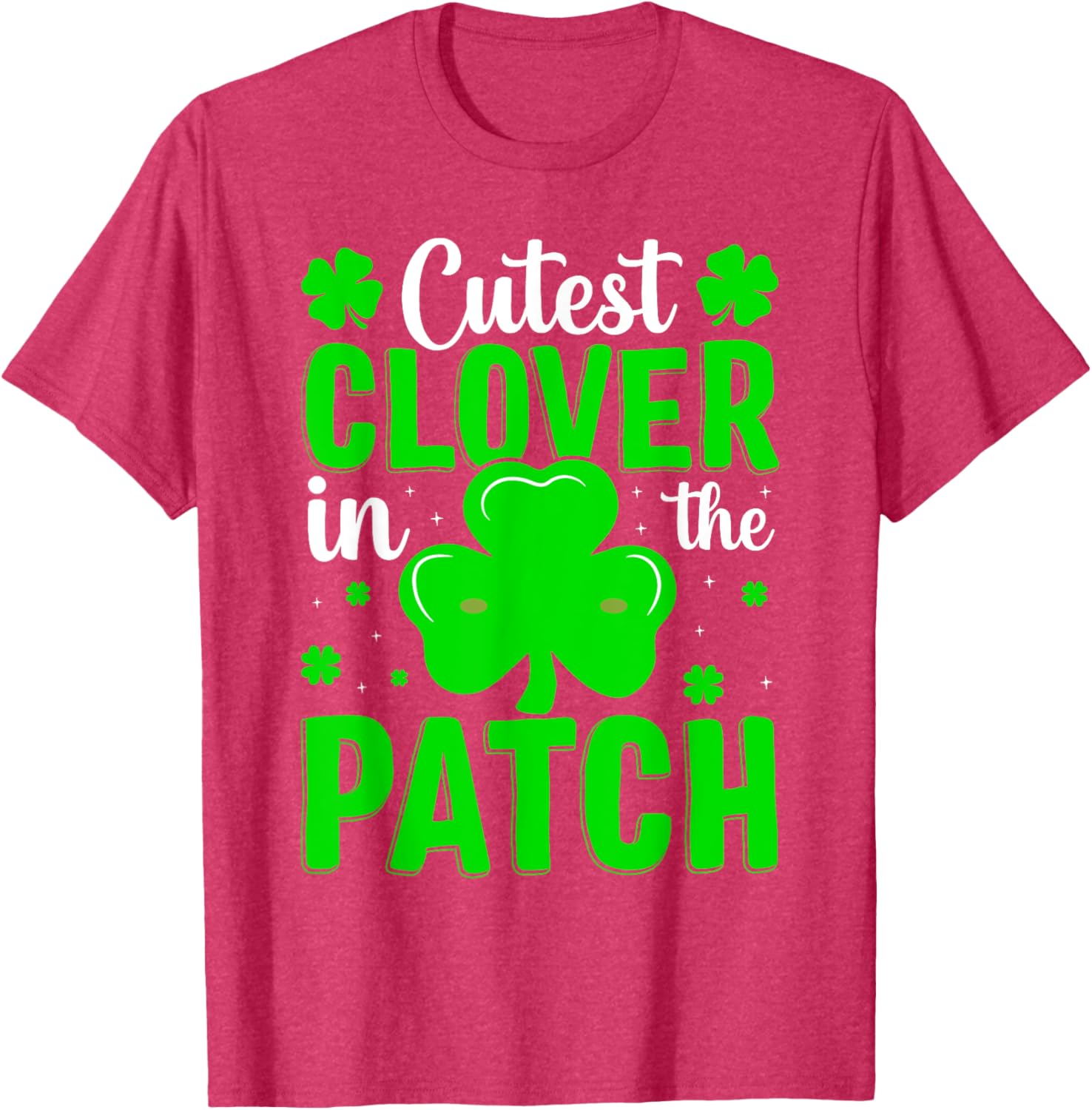 Cute Clover Toddler Girl St Patricks Day T-Shirt for Little Shamrock Lovers - 4
