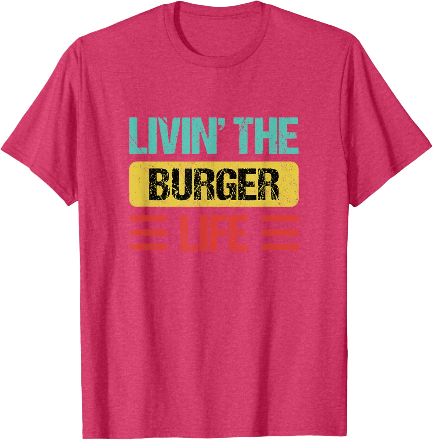 Funny Burger Name T-Shirt for Food Lovers - Casual Wear Tee - 12
