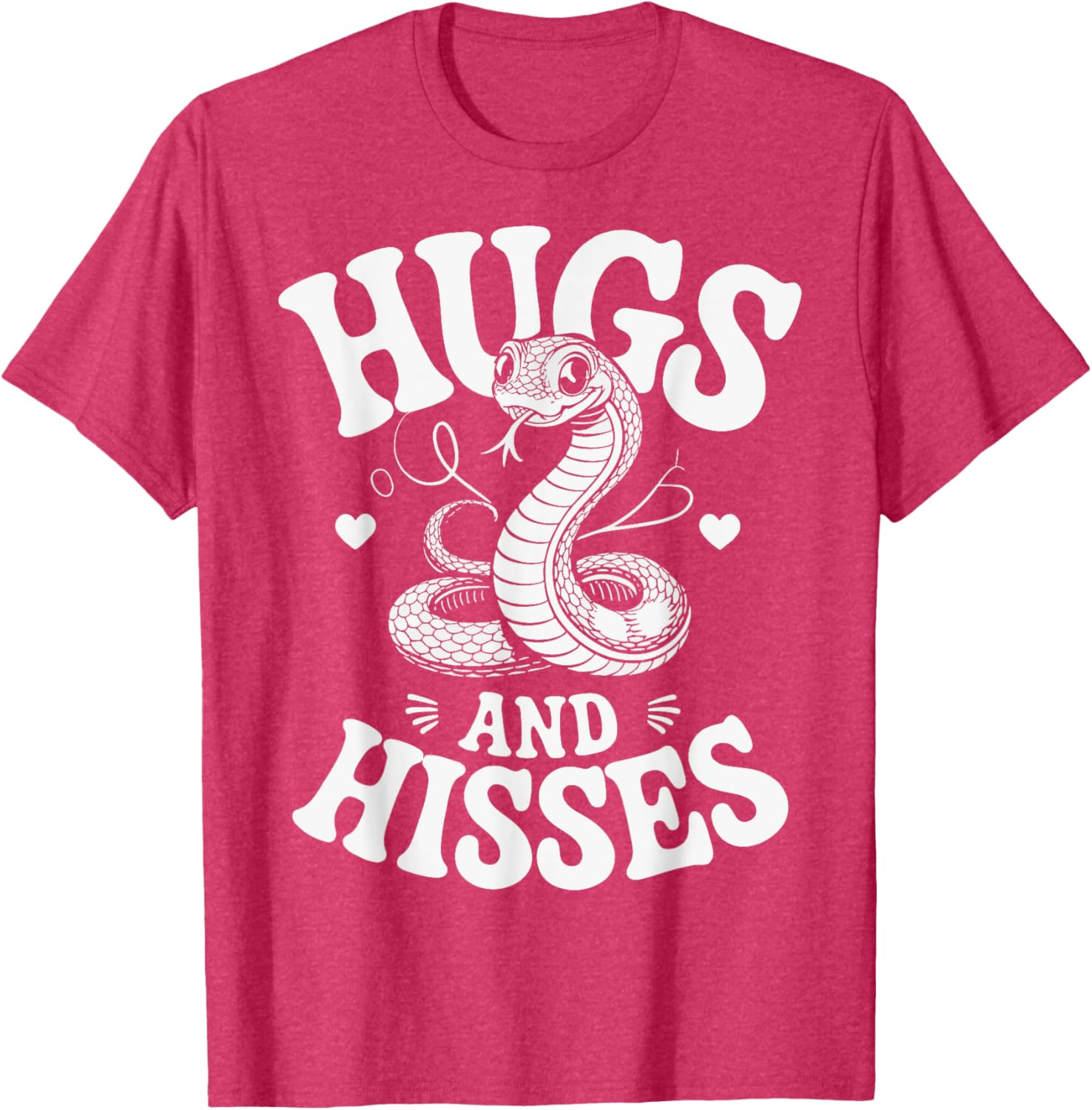 Hugs and Hisses Snake T-Shirt for Fun and Fashionable Style - 5