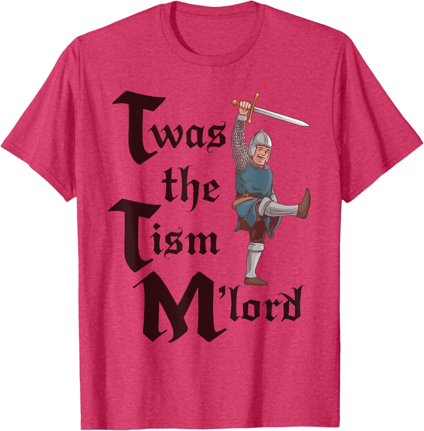 Funny Autism Awareness T-Shirt Twas The Tism M Lord for Supportive Style - 16