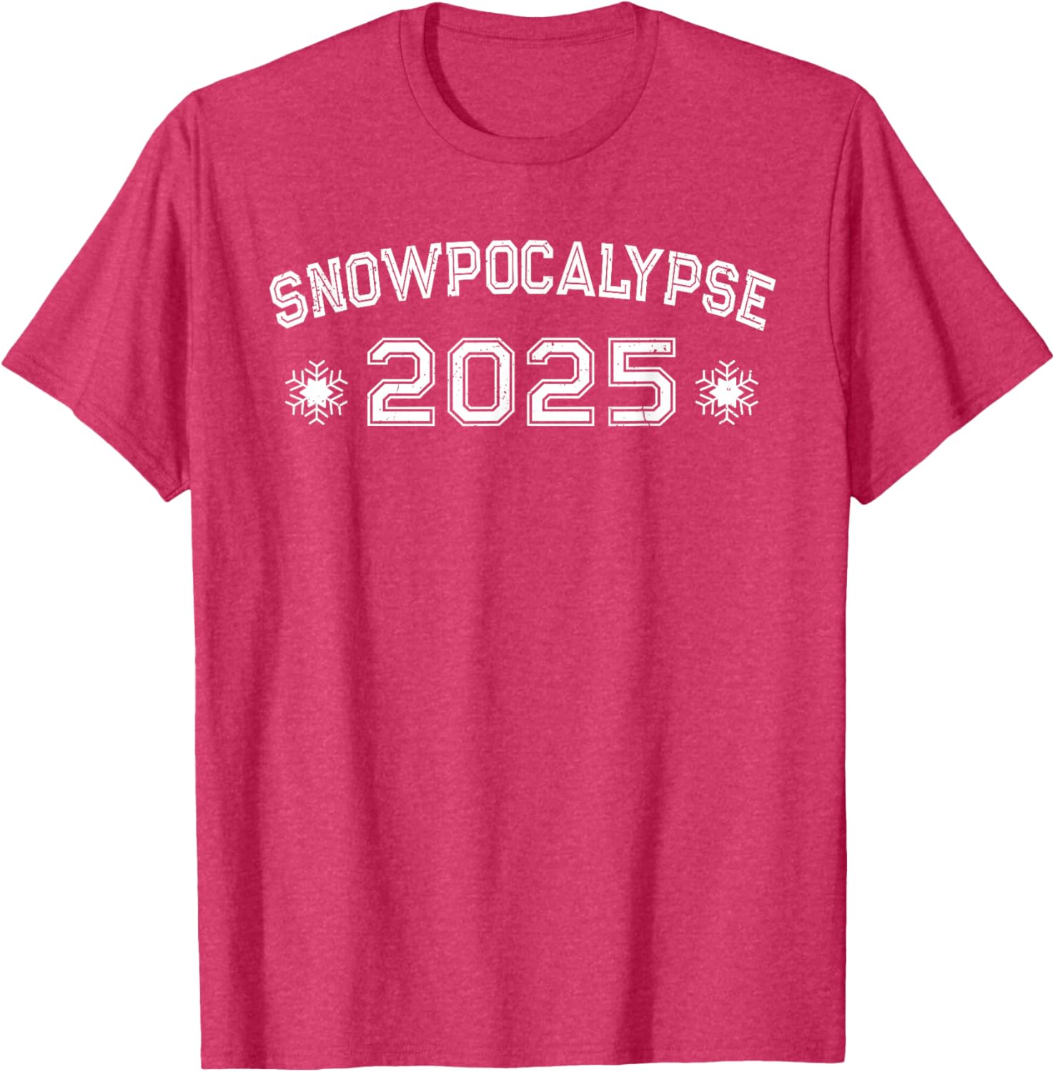 Snowpocalypse 2025 Big Winter Snowstorm T-Shirt for Cozy Style - 5