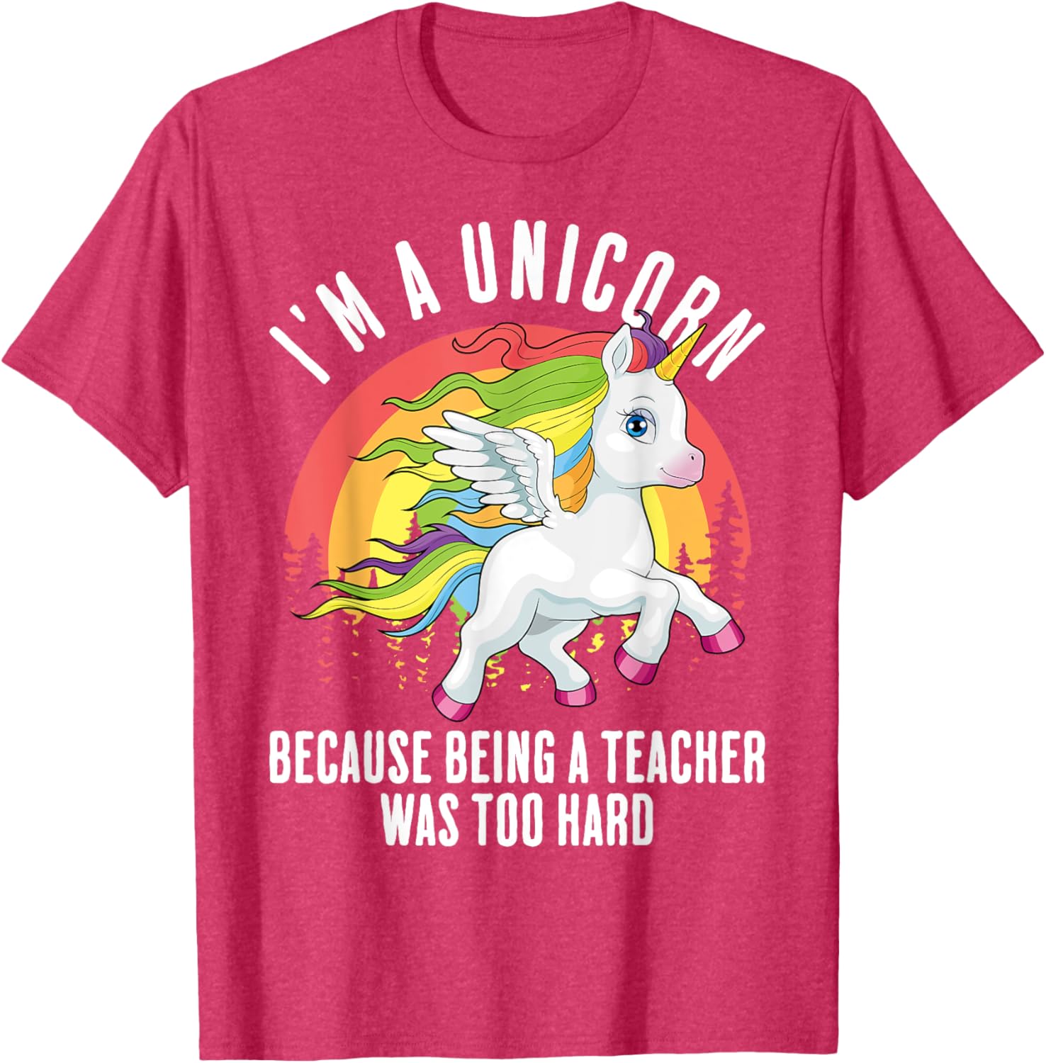 Funny Unicorn Teacher T-Shirt for Creative Educators and Unicorn Lovers - 5