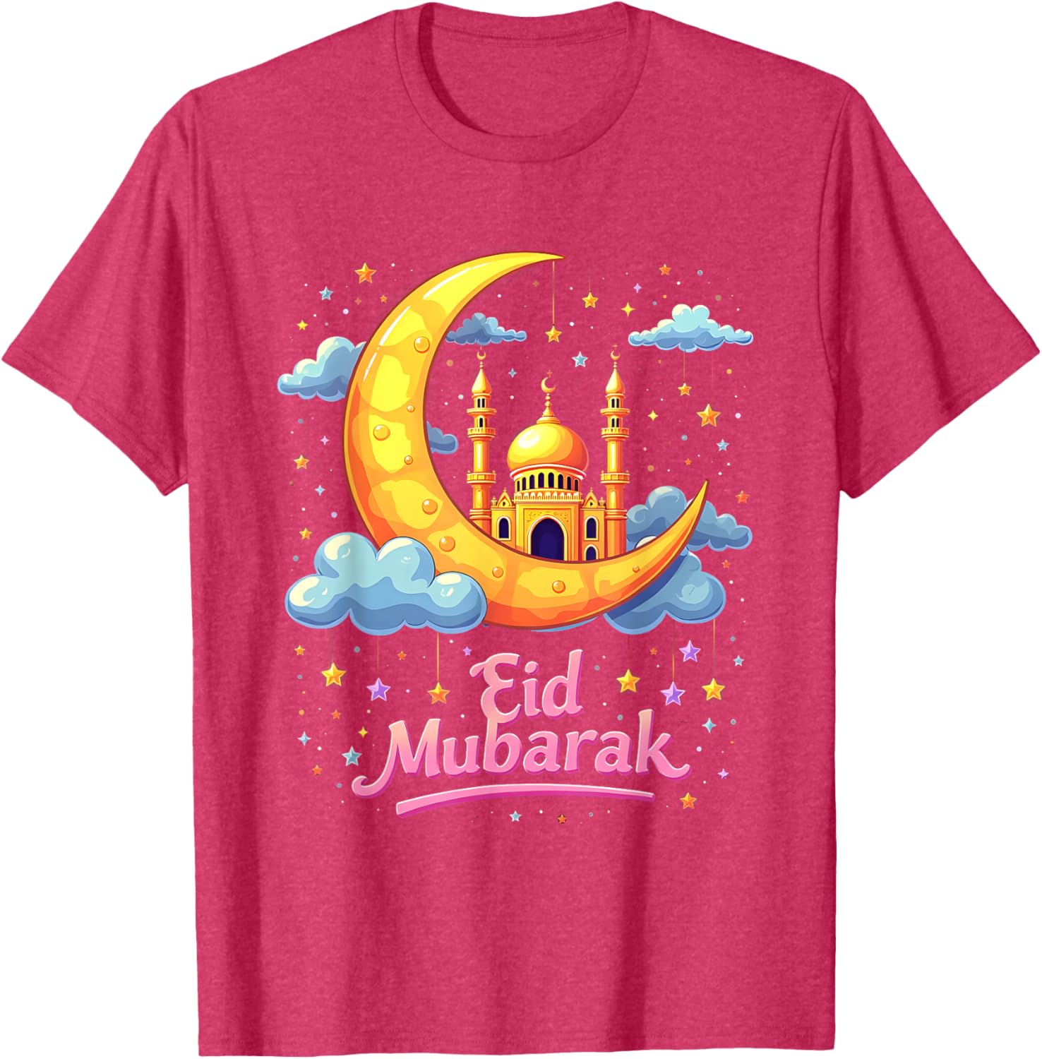 Mubarak Kareem Eid Al-Fitr T-Shirt for Happy Ramadan 2025 Celebrations - 22