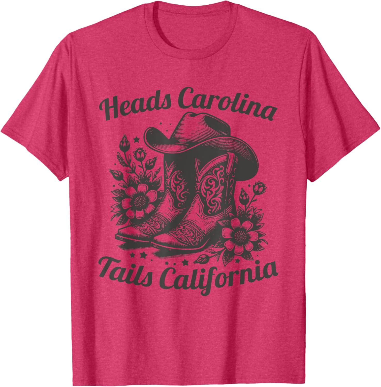 Retro Heads Carolina Tail California T-Shirt for Casual Style Lovers - 13