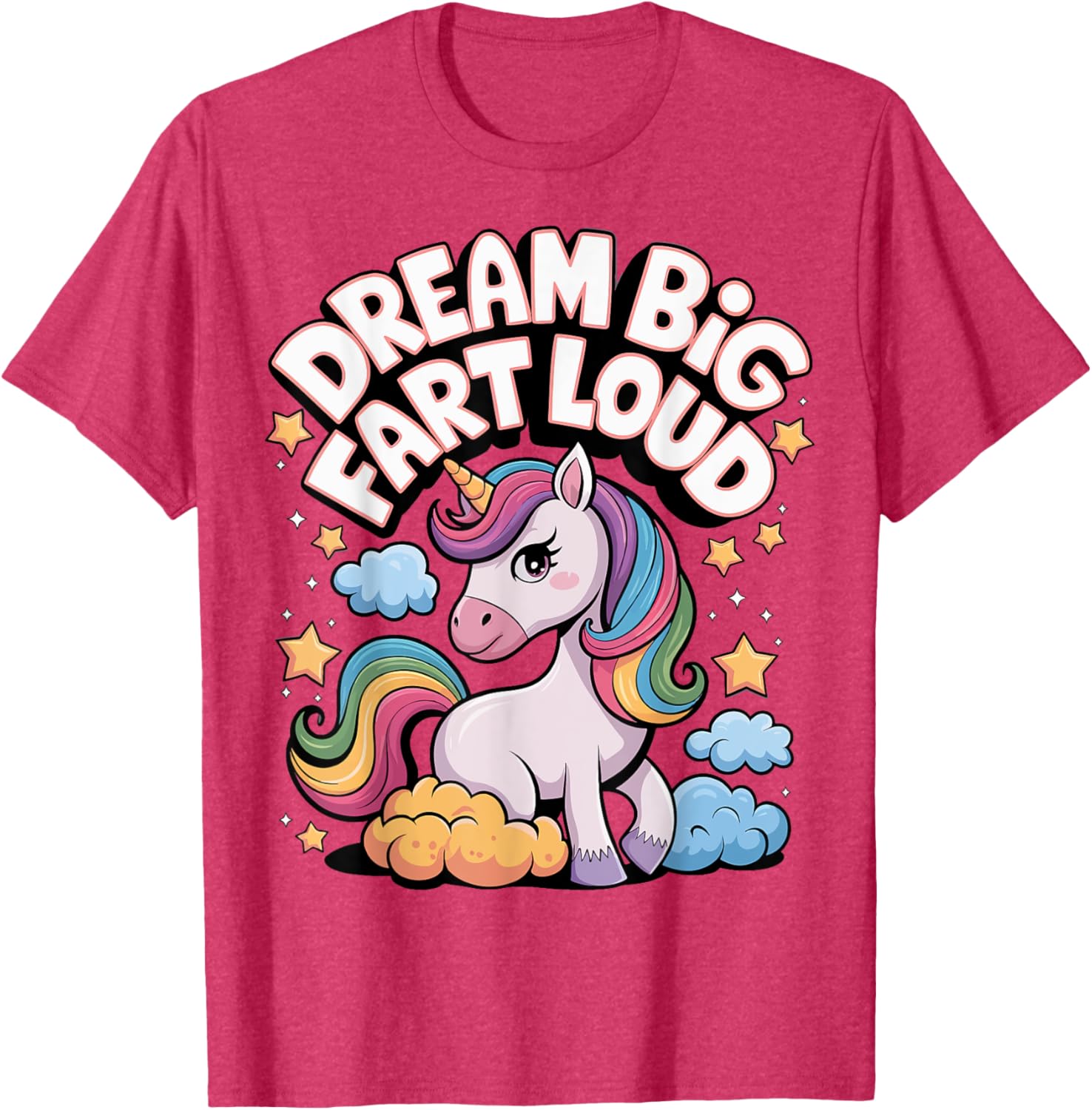 Dream Big Fart Loud T-Shirt for Fun Enthusiasts and Gift Ideas - 3