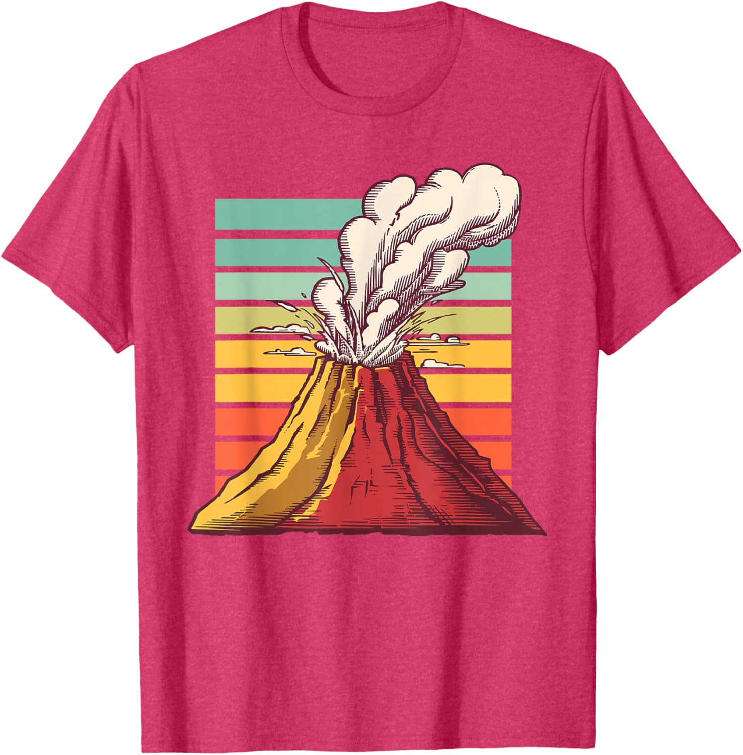 Cool Volcano Art T-Shirt for Men, Women, and Kids - Perfect for Geology Lovers - 2