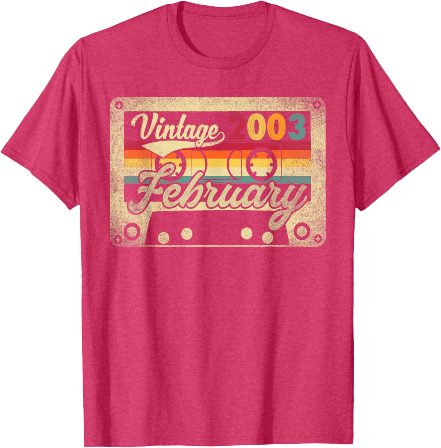 Vintage February 2003 Birthday T-Shirt Retro Funny Design Gift Idea - 18