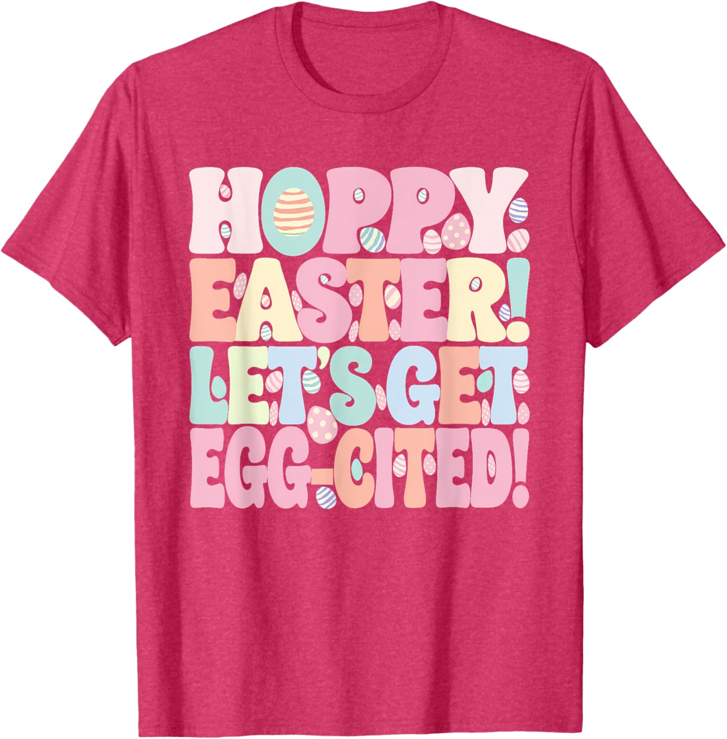 Funny Hoppy Easter Egg-cited T-Shirt for Festive Celebrations - 18