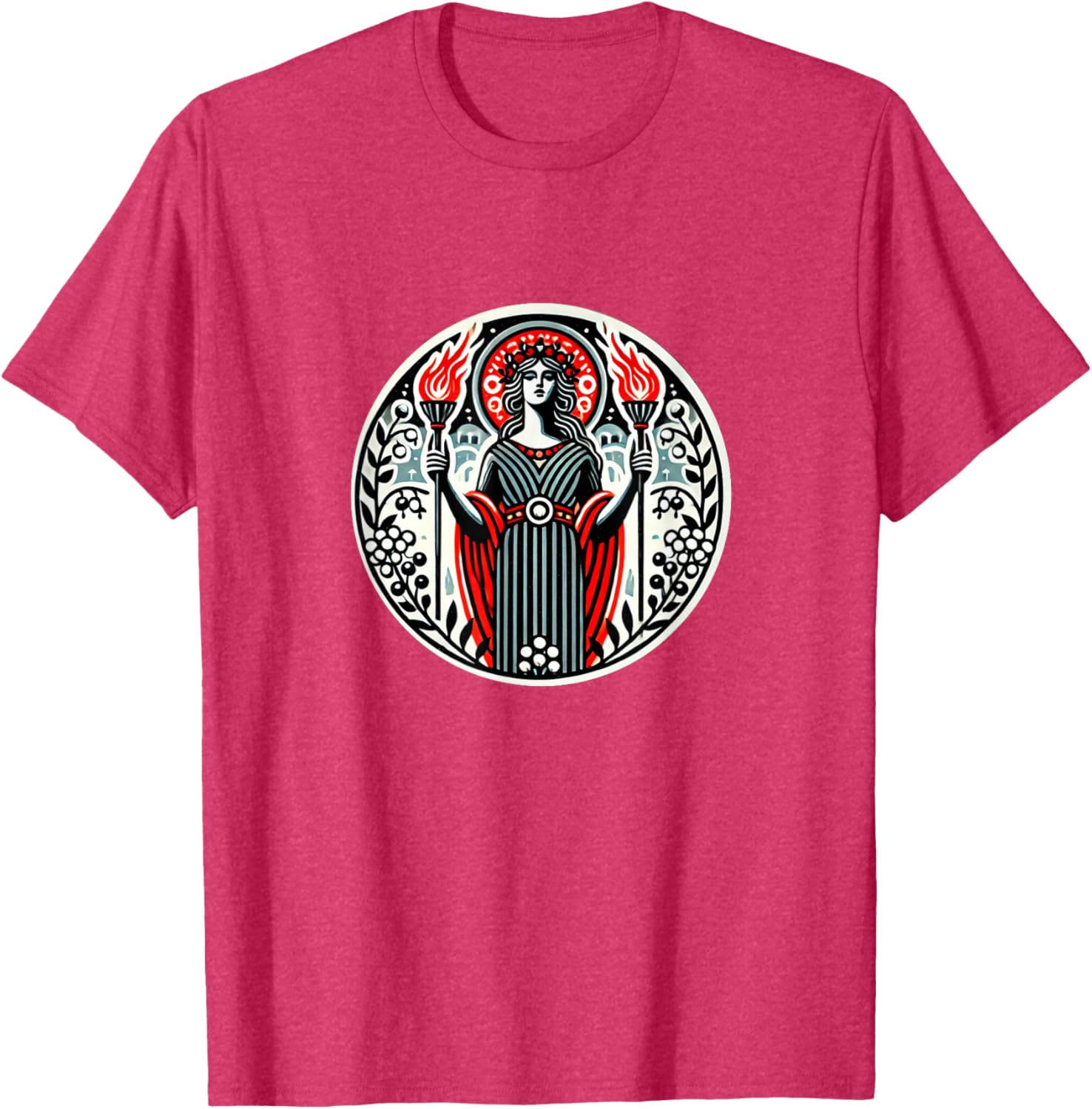 Hecate Goddess Illustration Crone T-Shirt for Unique Style Lovers - 23