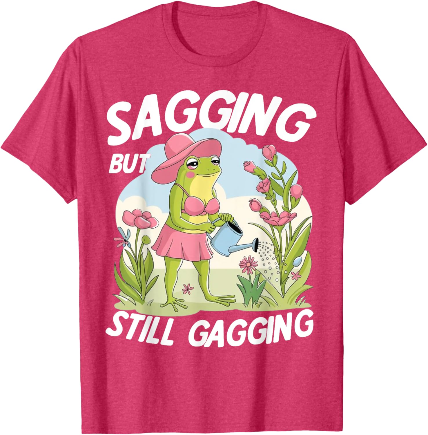 Funny Frog Meme T-Shirt for Gagging Humor Lovers - Stylish and Comfy Apparel - 2
