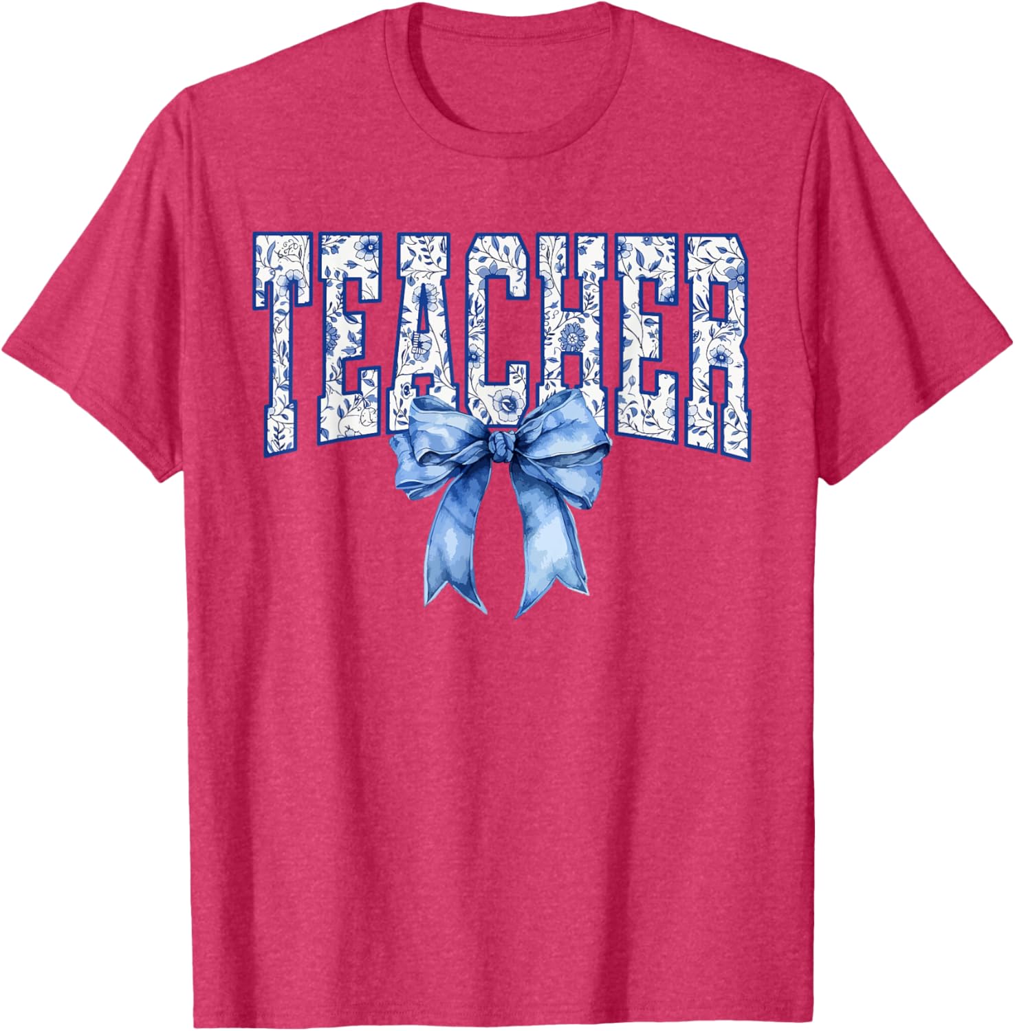 Coquette Bow Teacher Appreciation T-Shirt for Teacher Day Celebrations - 21