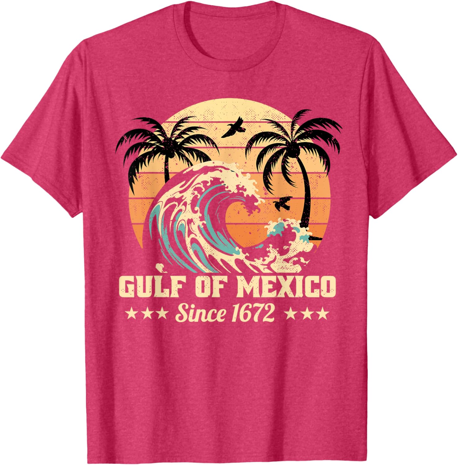 Vintage Gulf of Mexico T-Shirt Since 1672 Stylish and Unique Apparel - 17