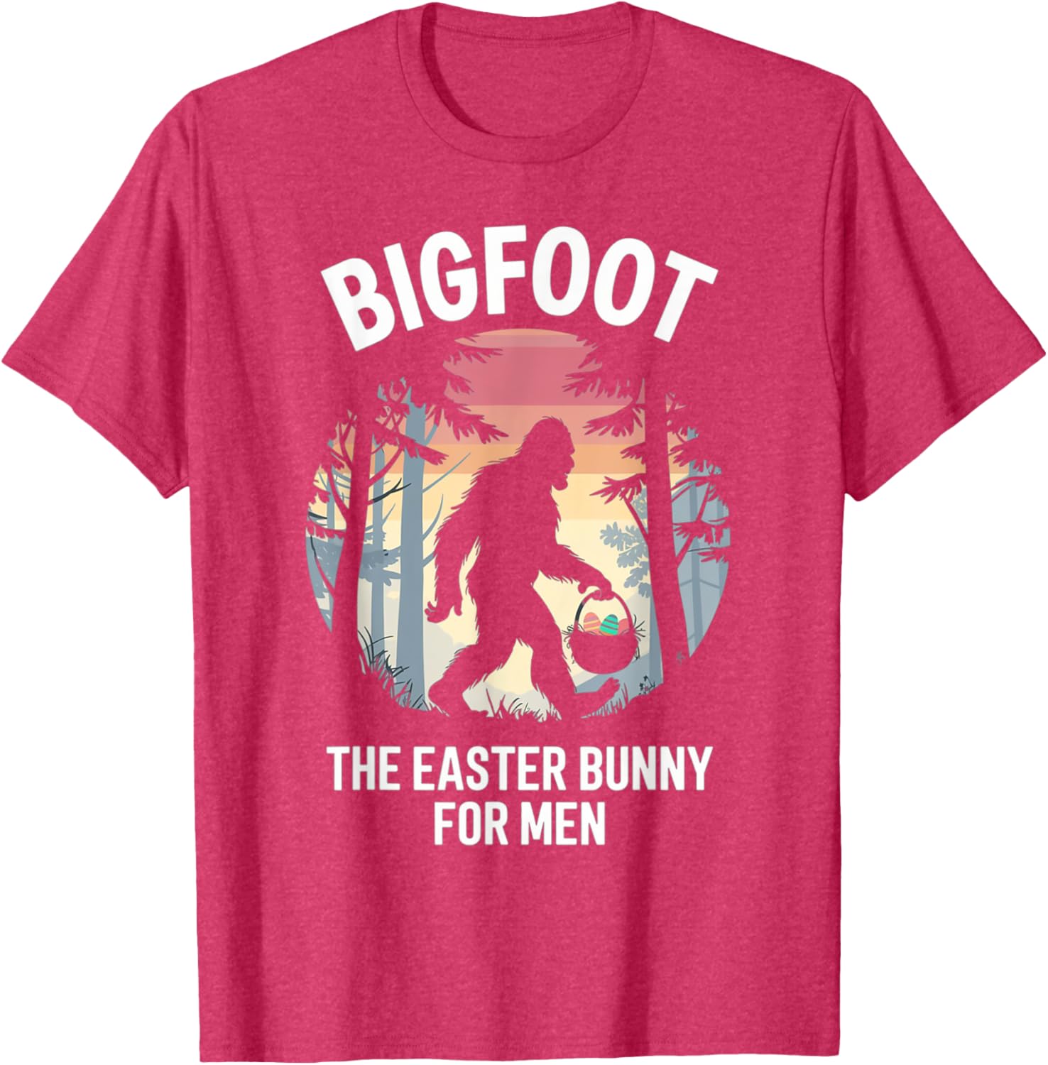 Funny Bigfoot Easter Bunny T-Shirt for Unique Holiday Style - 15