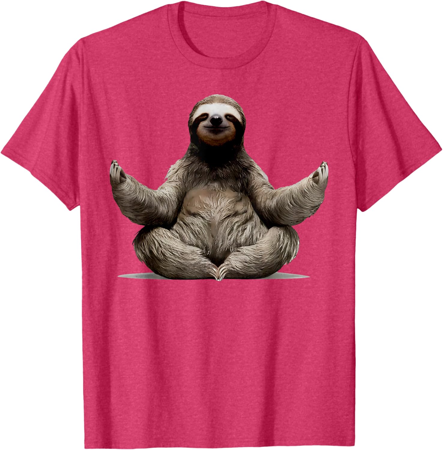 Sloth Yoga Namaste T-Shirt for Men and Women - Zen Buddha Meditation Wear - 10