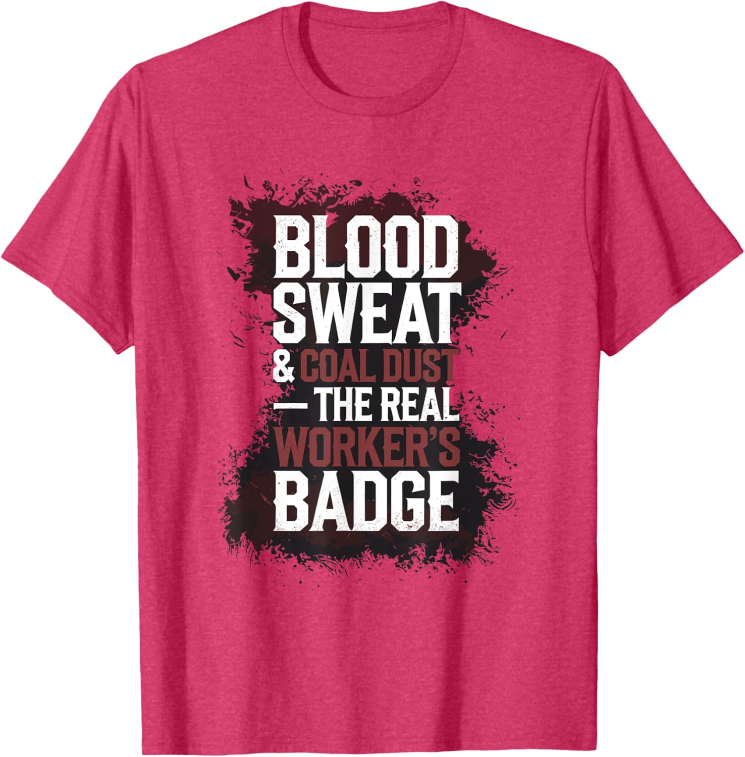 Coal Miner Hard Hat T-Shirt for Underground Mining Enthusiasts - 24