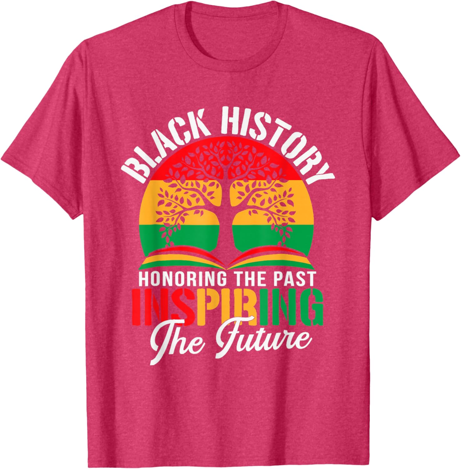 Black History Teacher T-Shirt Honoring the Past Inspiring the Future - 1
