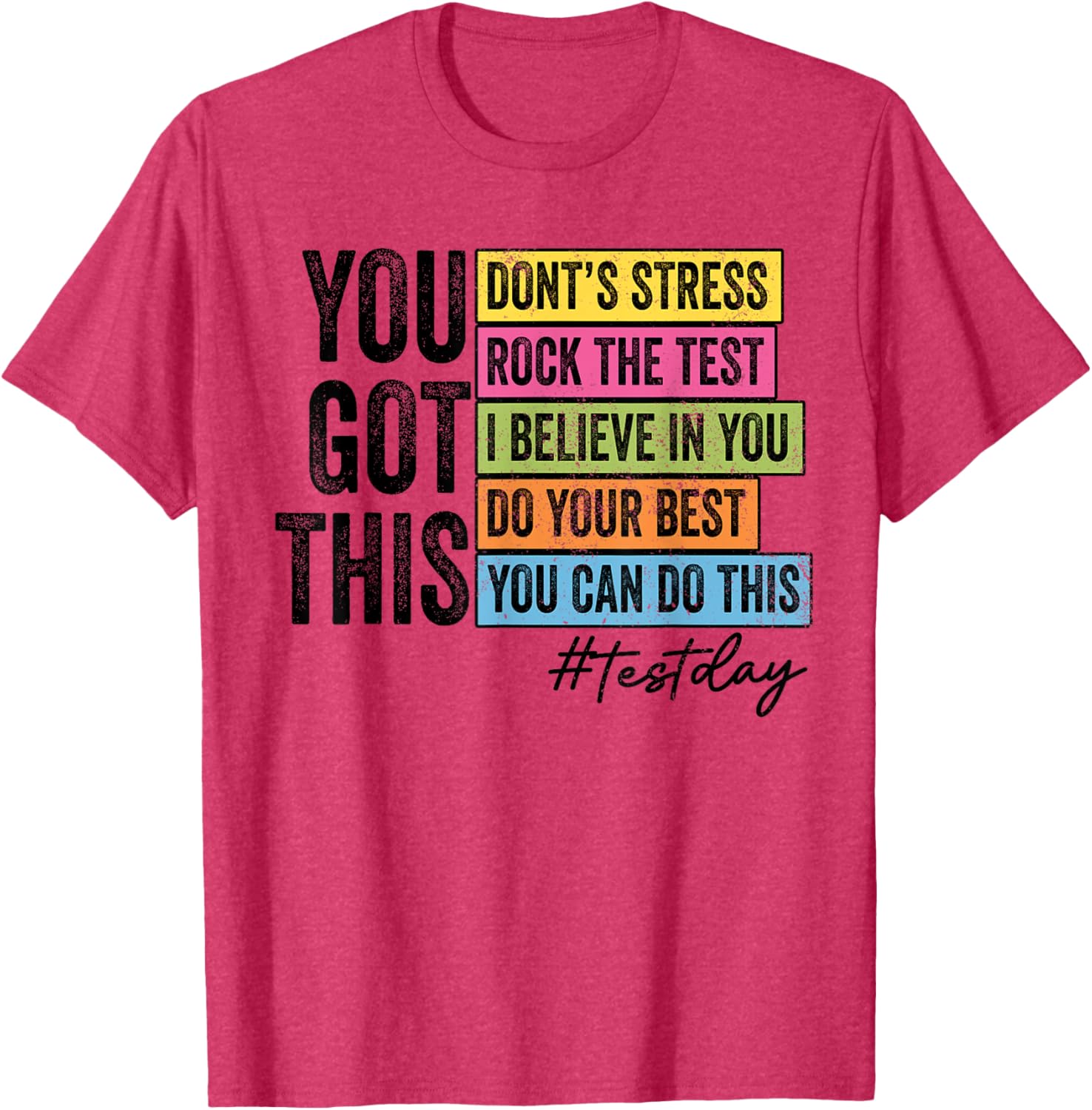 Retro You Got This Shirt Perfect for Exam Day Motivation and Style - 2